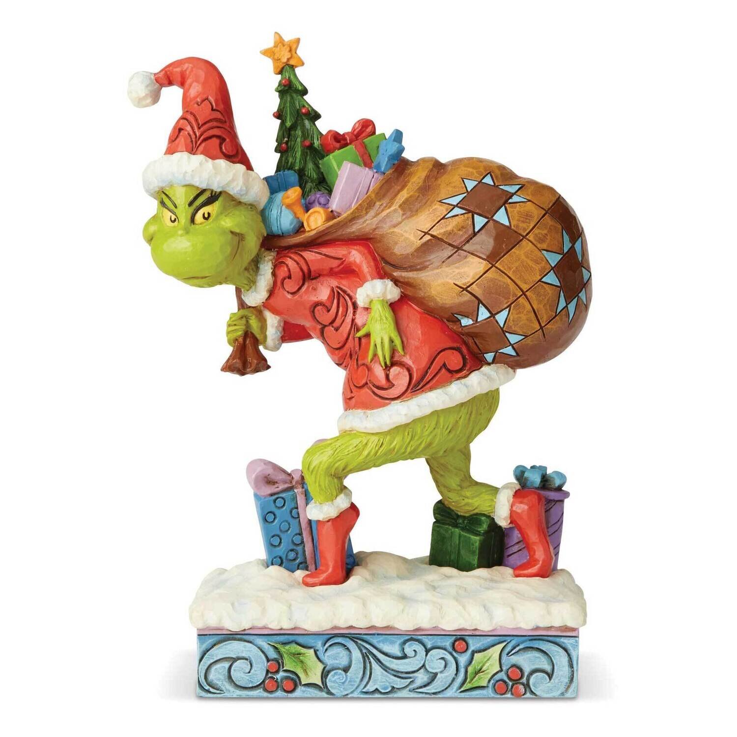 GRINCH by JIM SHORE Grinch Tip Toeing GM23372