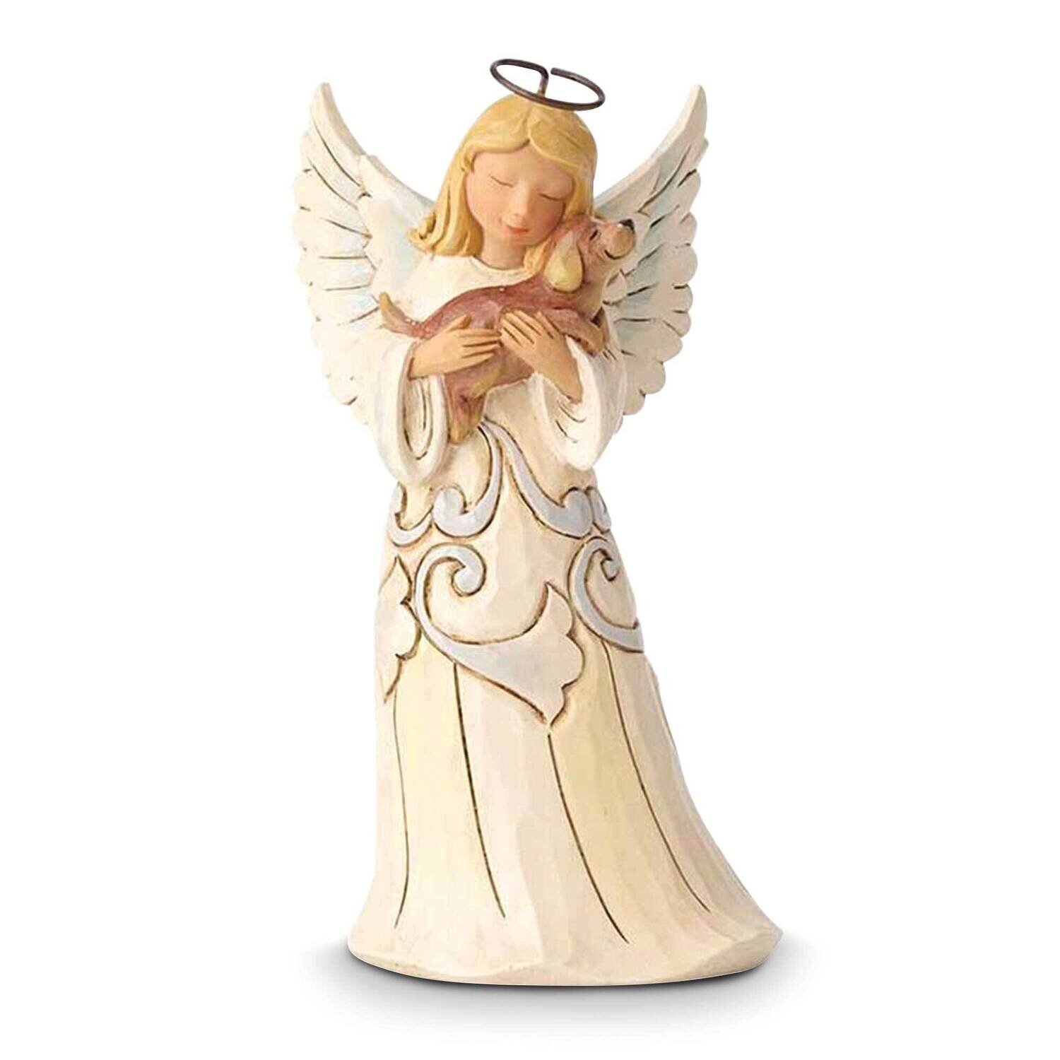 HEARTWOOD CREEK by JIM SHORE Farmhouse Angel with Dog GM23391