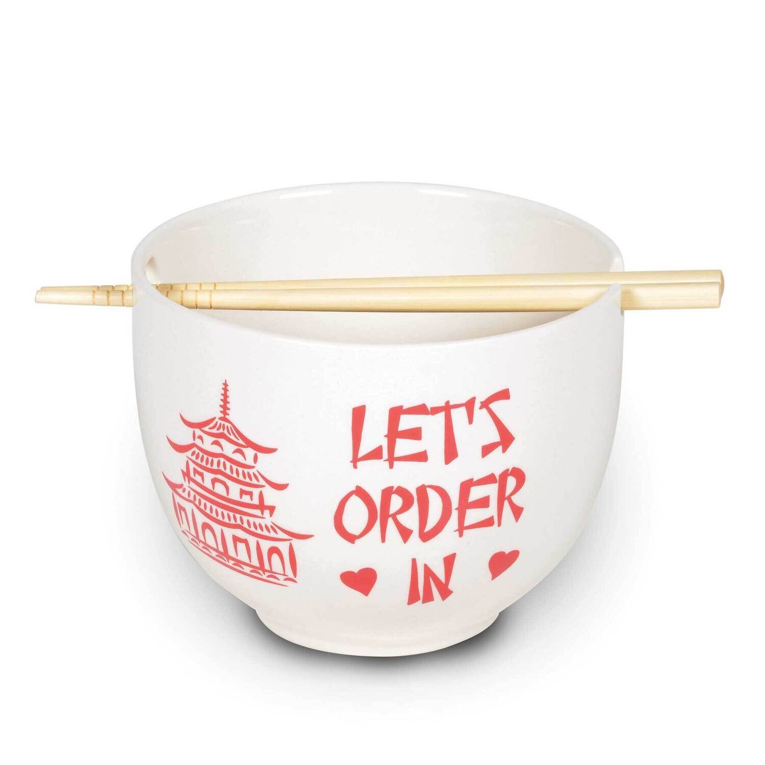 OUR NAME IS MUD Let&#39;s Order in Ramen Bowl Set GM23446