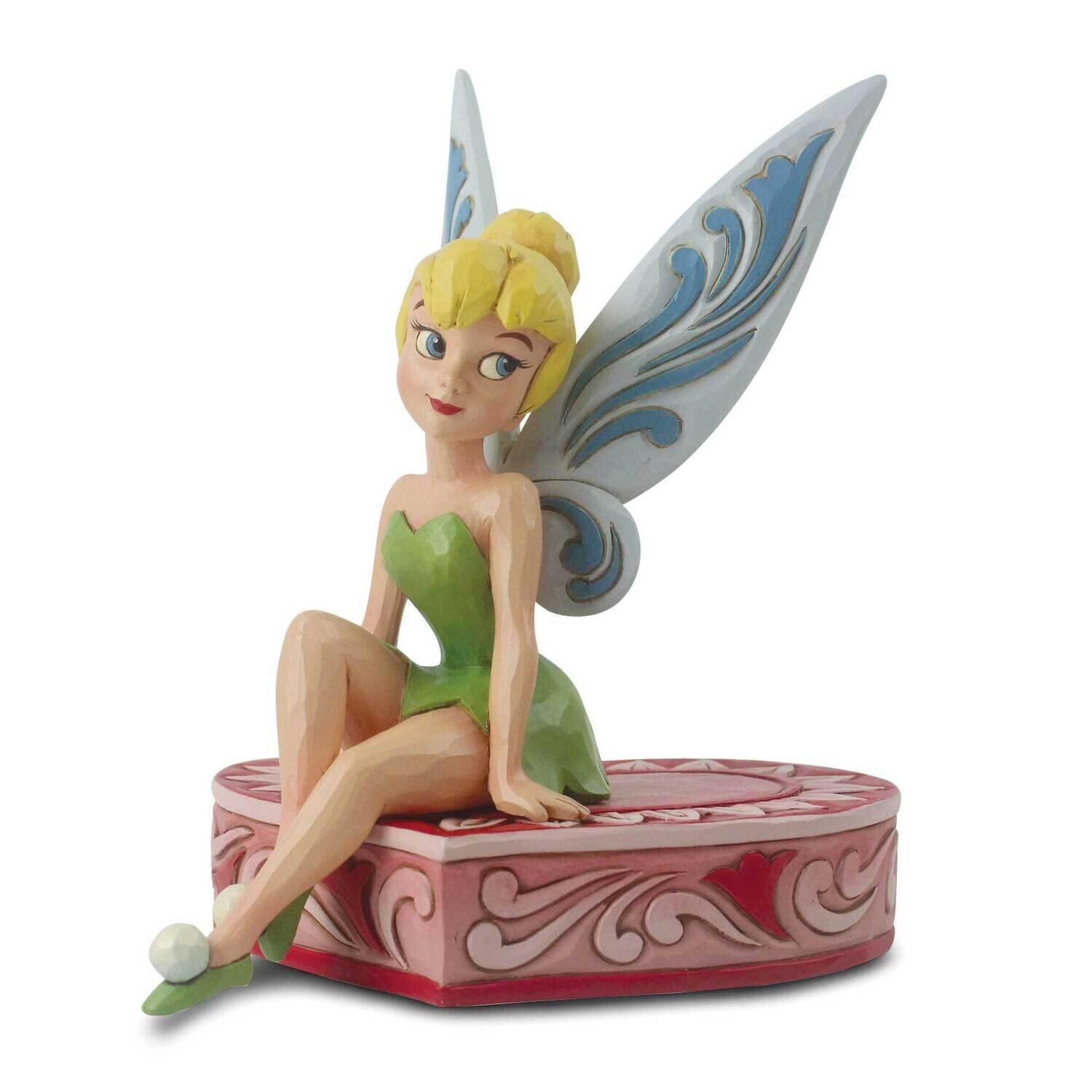 DISNEY TRADITIONS Tink Sitting on a Heart GM23458