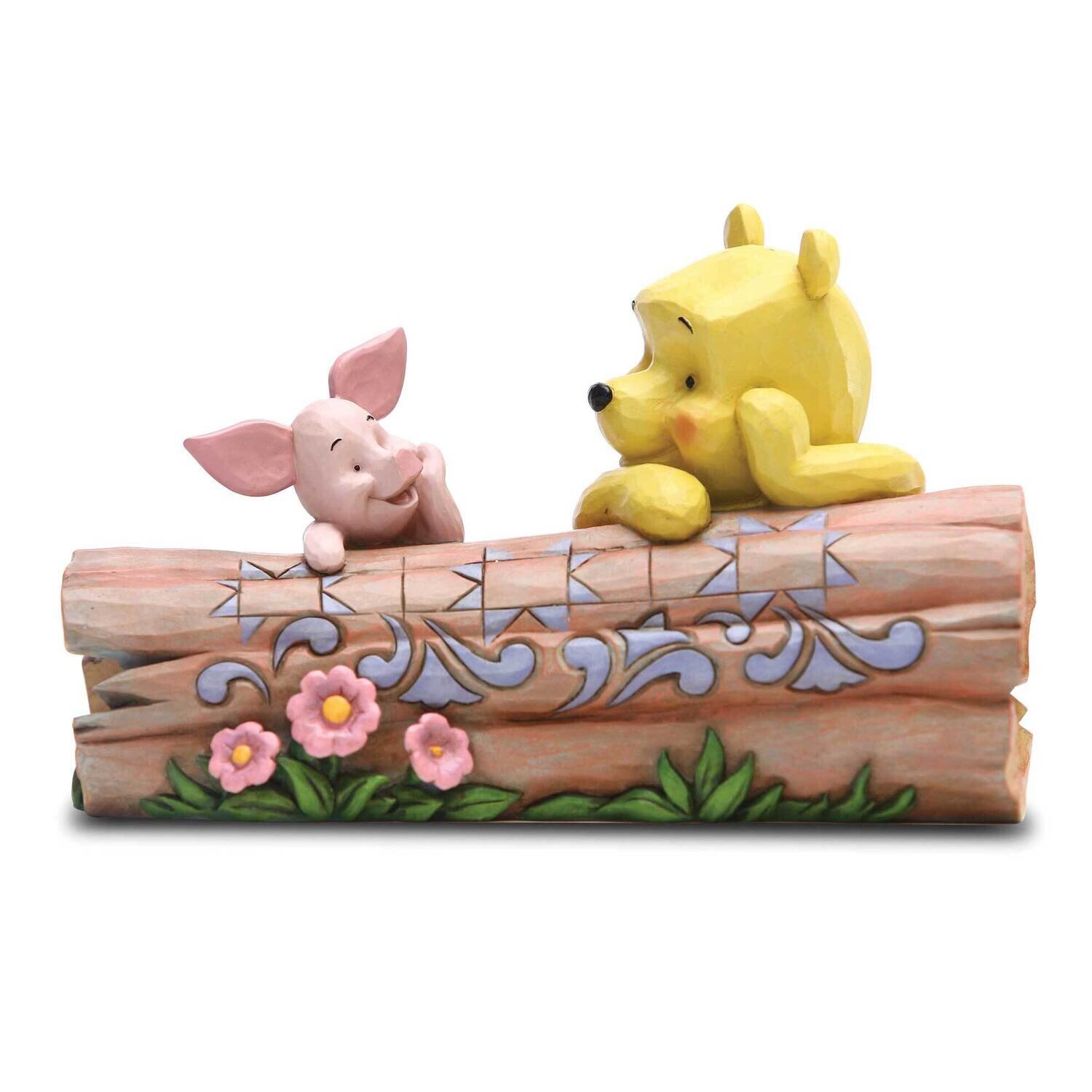 DISNEY TRADITIONS Pooh and Piglet by a Log GM23460, MPN: GM23460, 28399219292