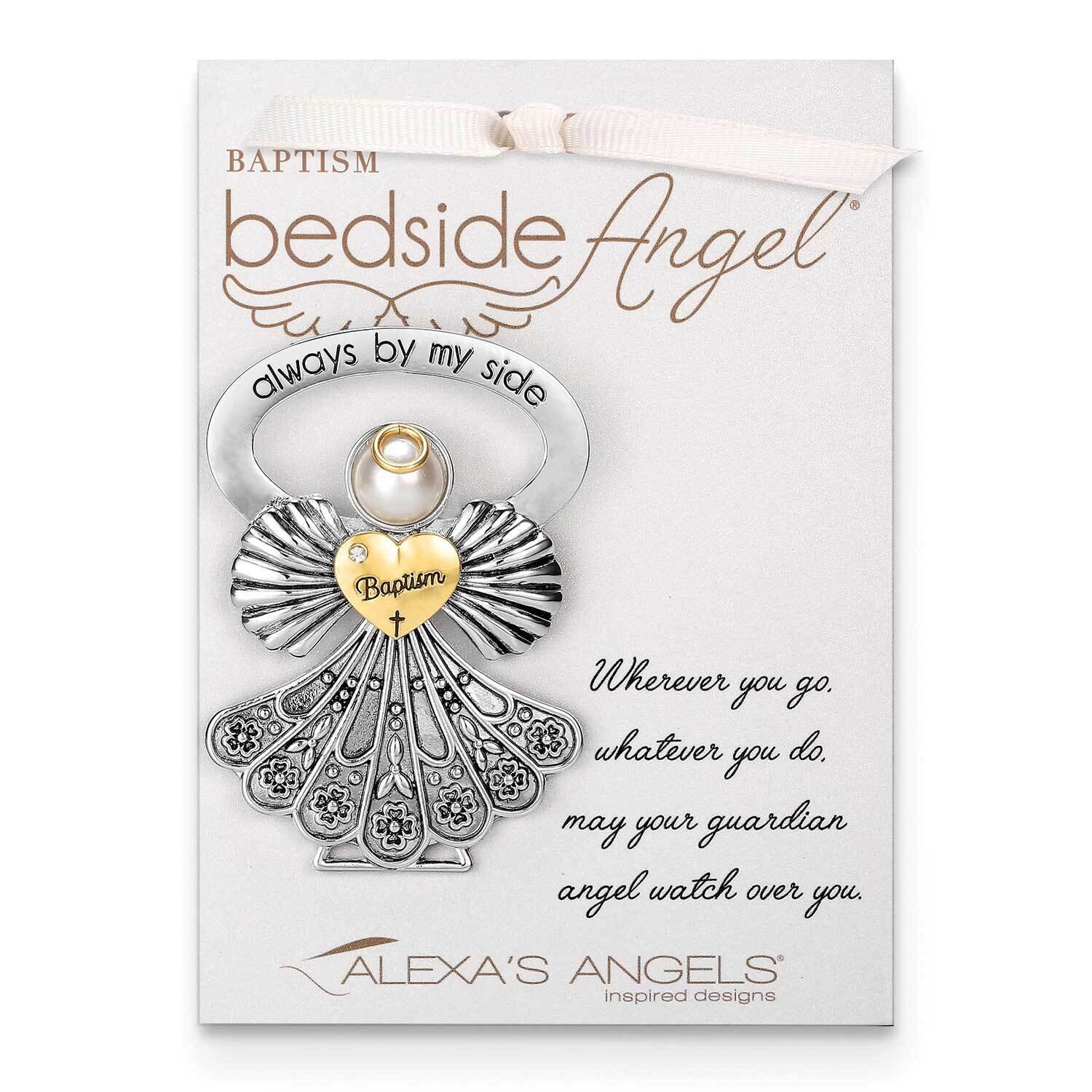 Rhodium Baptism Bedside Angel GM23662, MPN: GM23662, 89945654875