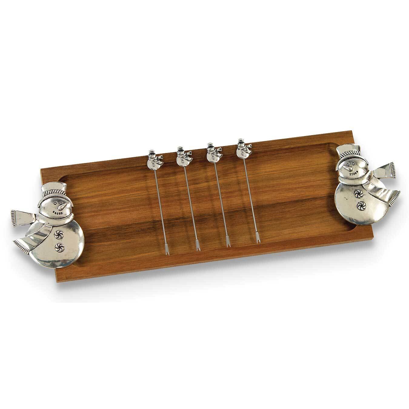 Snowman Foodie Bite Tray GM23734, MPN: GM23734, 807348127822