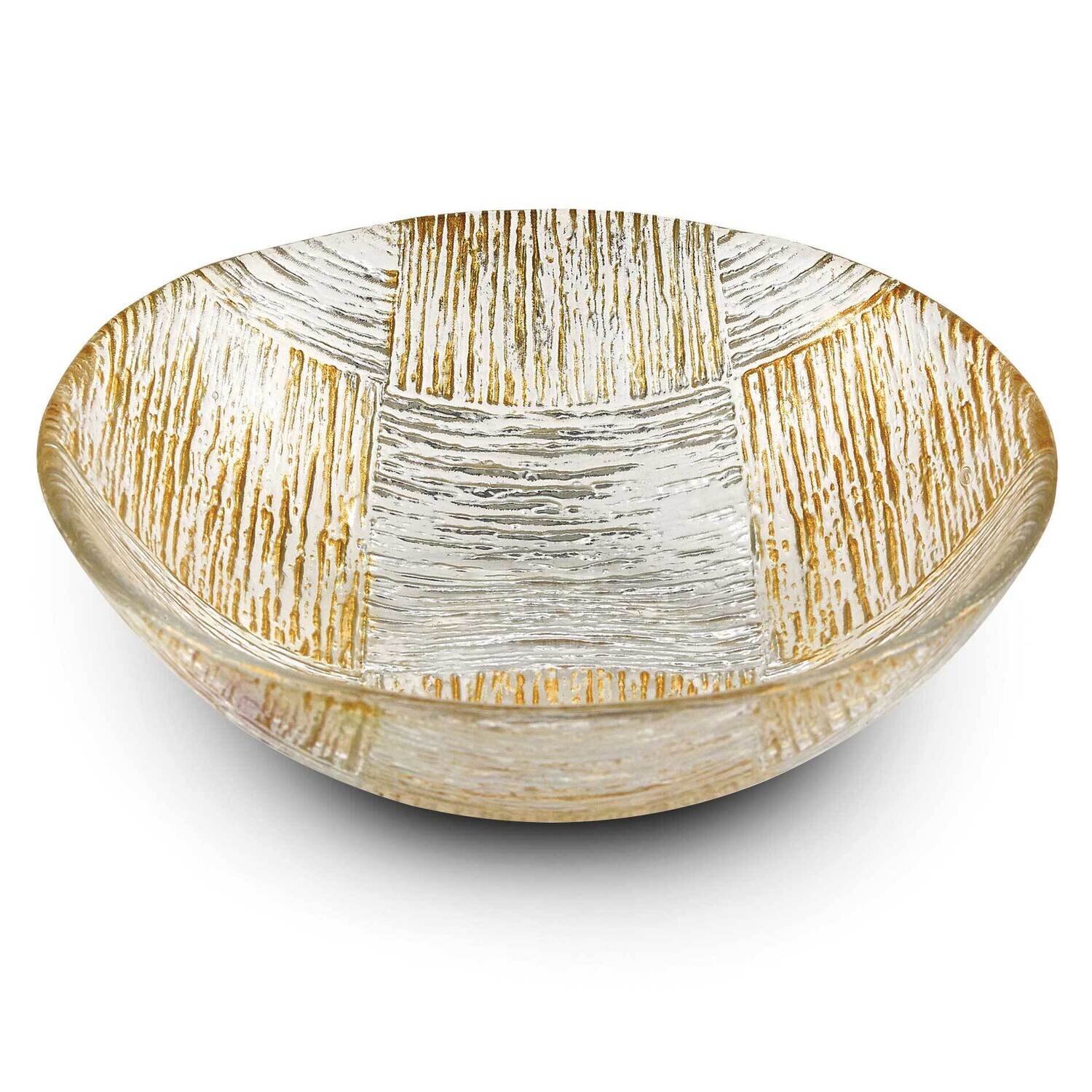 Badash Silver Gold Cubes Bowl GM23782, MPN: GM23782, 769076026504