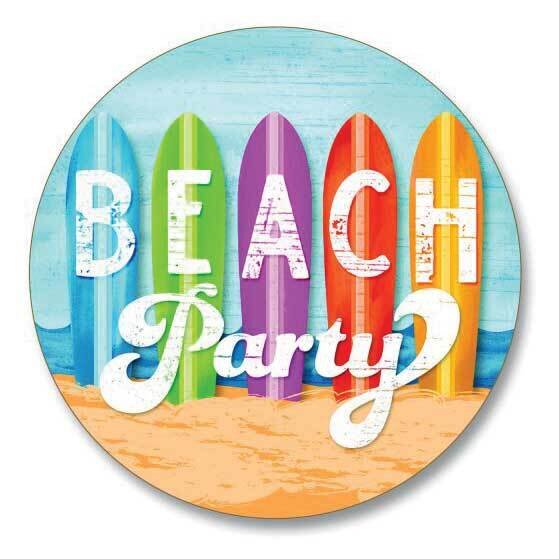 Beach Party Pop-A-Top Coaster GM23829