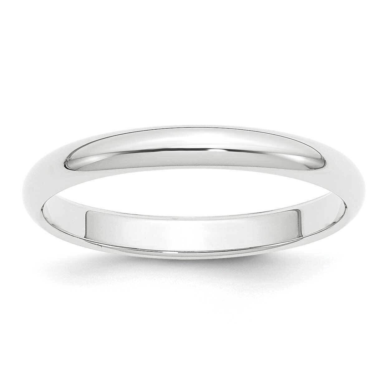 3mm Half-Round Wedding Band Platinum PHR030, MPN: PHR030, 886774274065