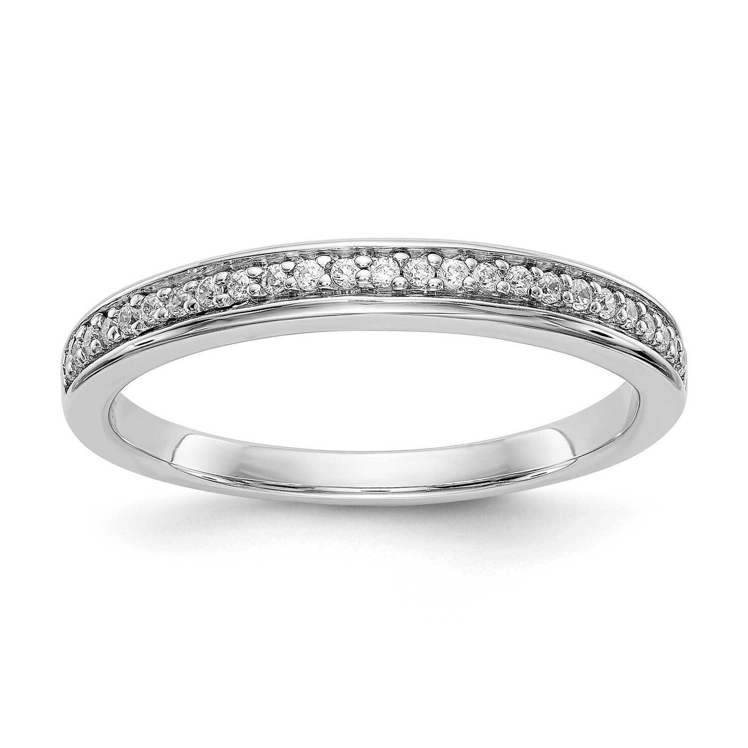Diamond Wedding Band 14k White Gold RM2010B-012-WAA, MPN: RM2010B-012-WAA,