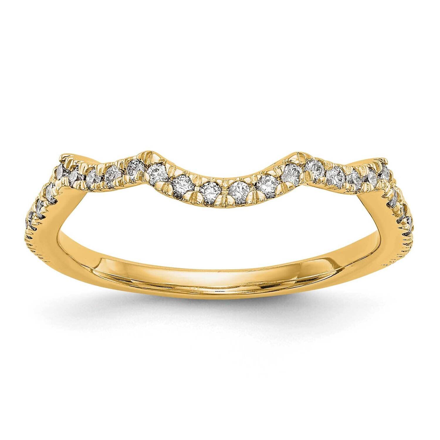 Diamond Wedding Band 14k Yellow Gold RM2167B-024-YAA