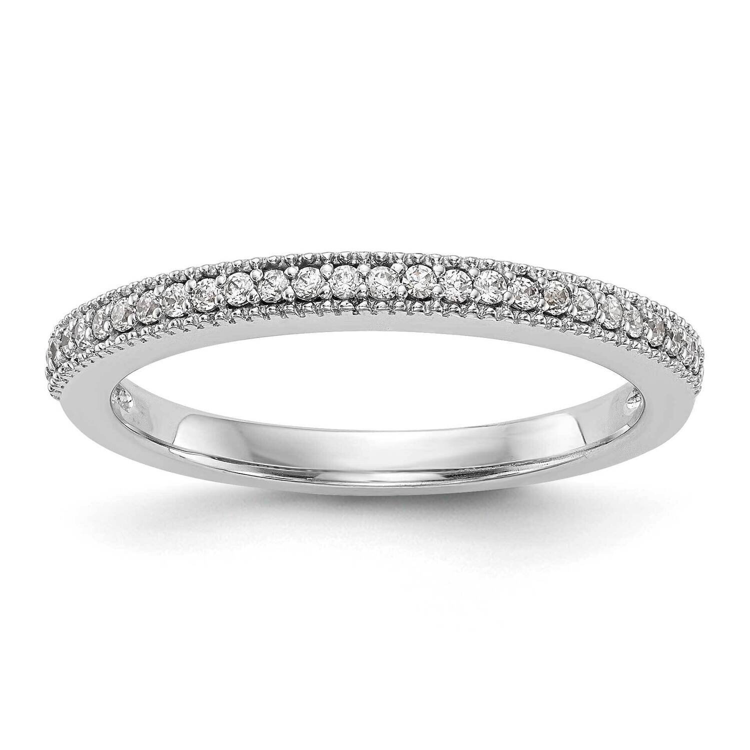 Diamond Wedding Band 14k White Gold RM2312B-016-WAA, MPN: RM2312B-016-WAA,