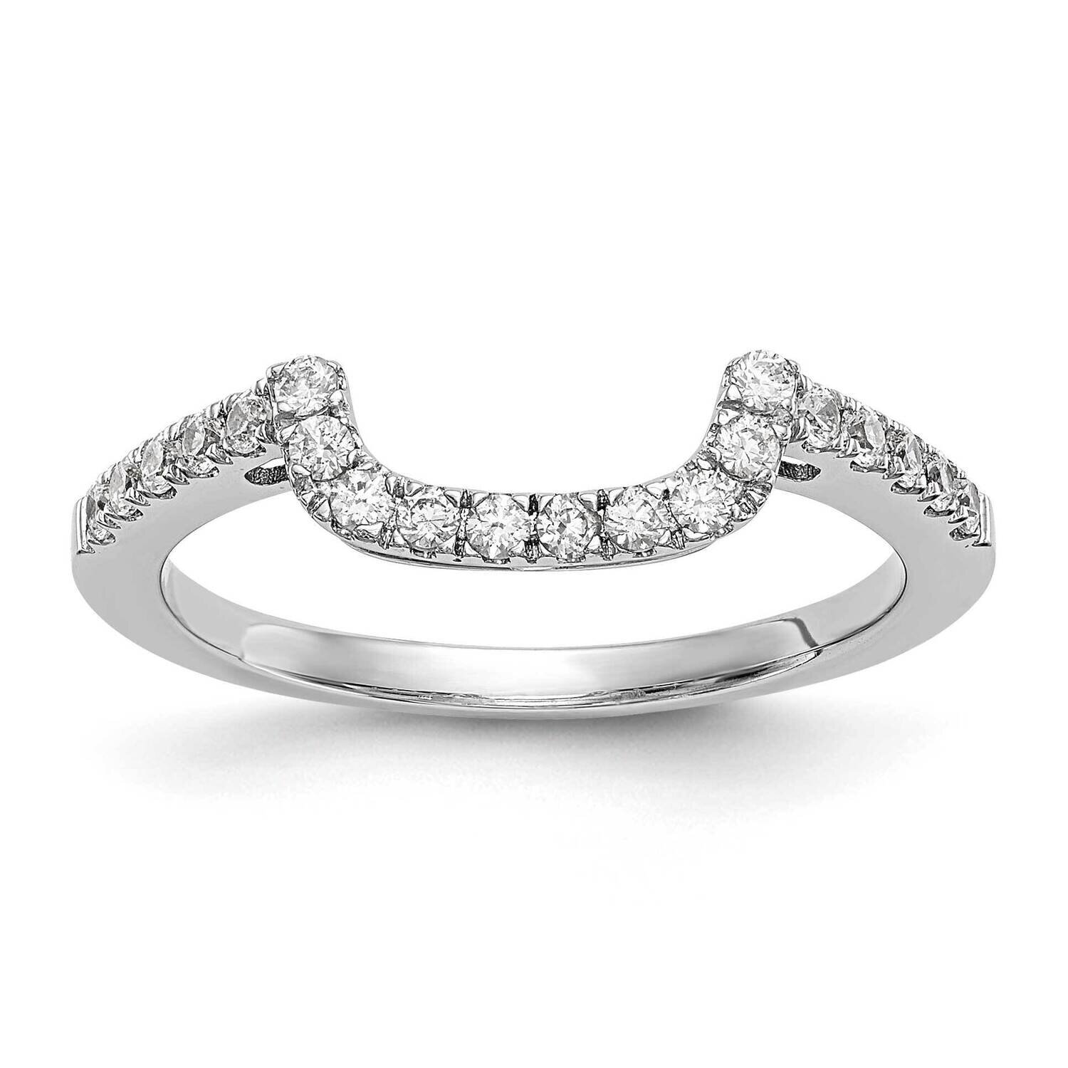 Diamond Wedding Band 14k White Gold RM2319B-020-WAA, MPN: RM2319B-020-WAA, 883957842165