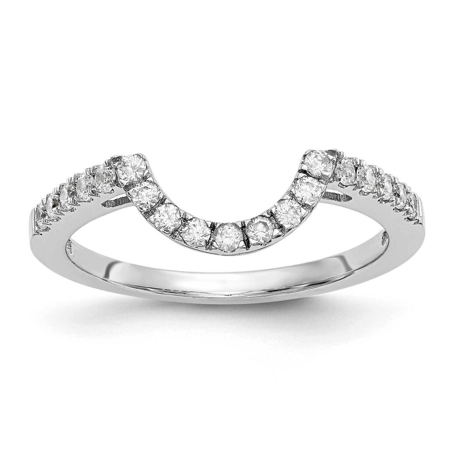 Diamond Wedding Band 14k White Gold RM2331B-021-WAA, MPN: RM2331B-021-WAA,