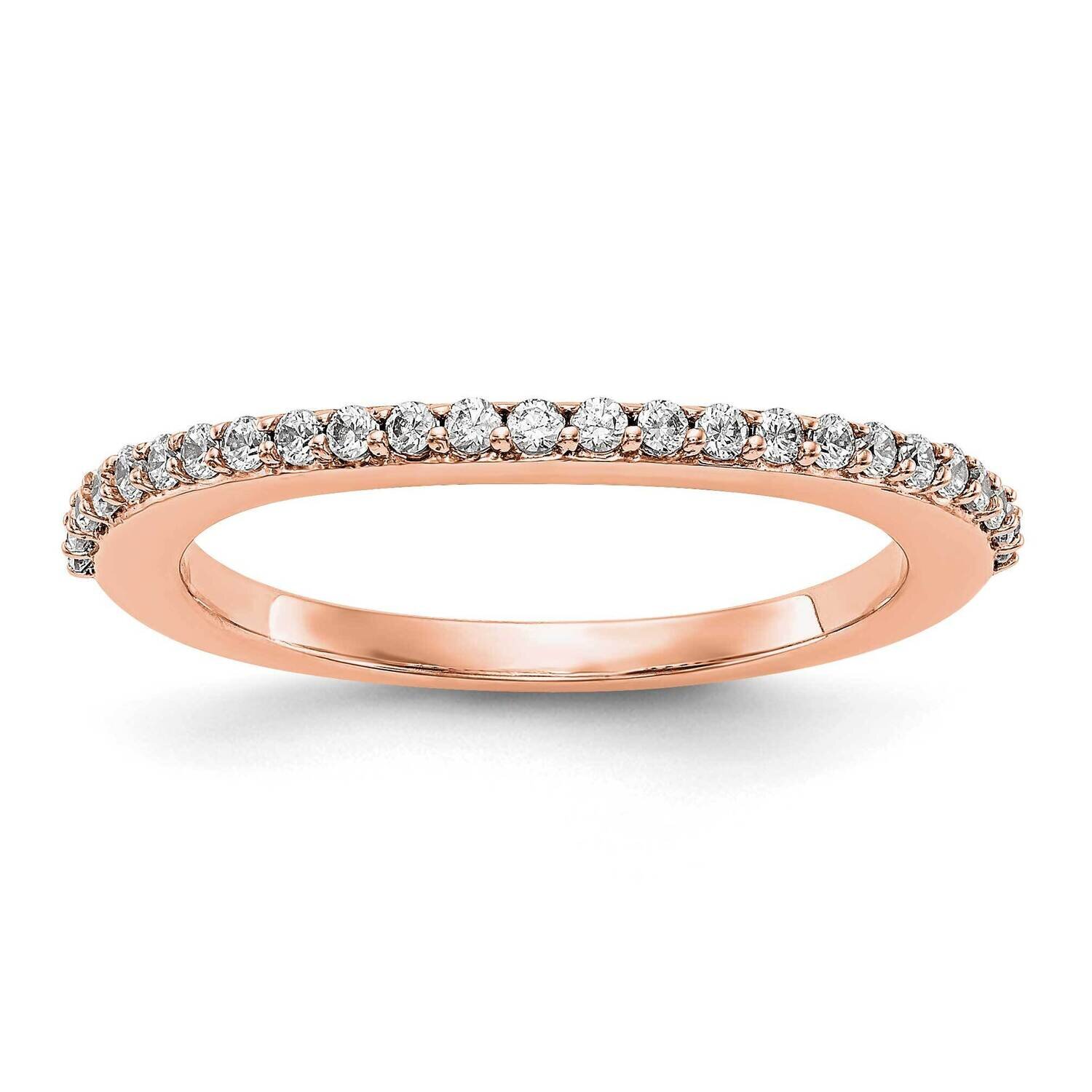 Diamond Wedding Band 14k Rose Gold RM2335B-028-RAA, MPN: RM2335B-028-RAA,