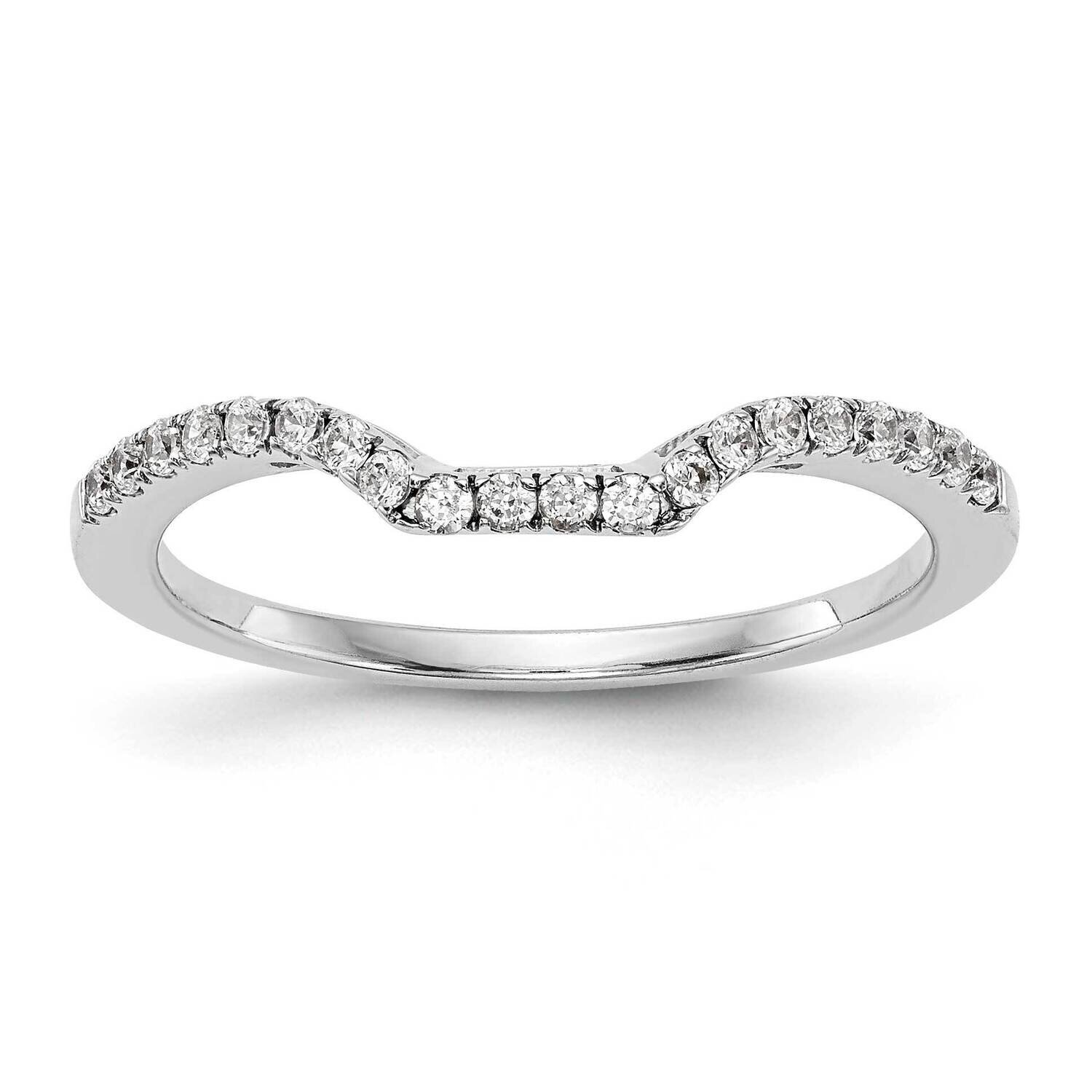 Diamond Wedding Band 14k White Gold RM2337B-020-WAA, MPN: RM2337B-020-WAA, 191101807862