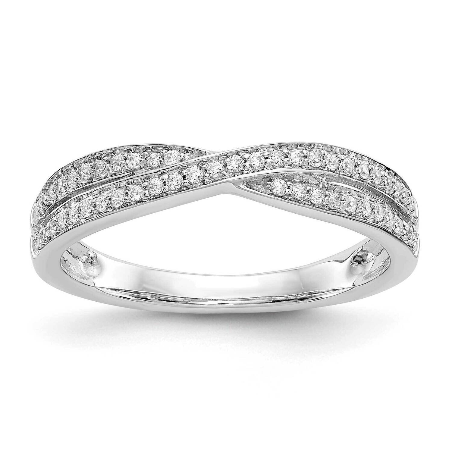 Diamond Wedding Band 14k White Gold RM2363B-019-WAA, MPN: RM2363B-019-WAA,