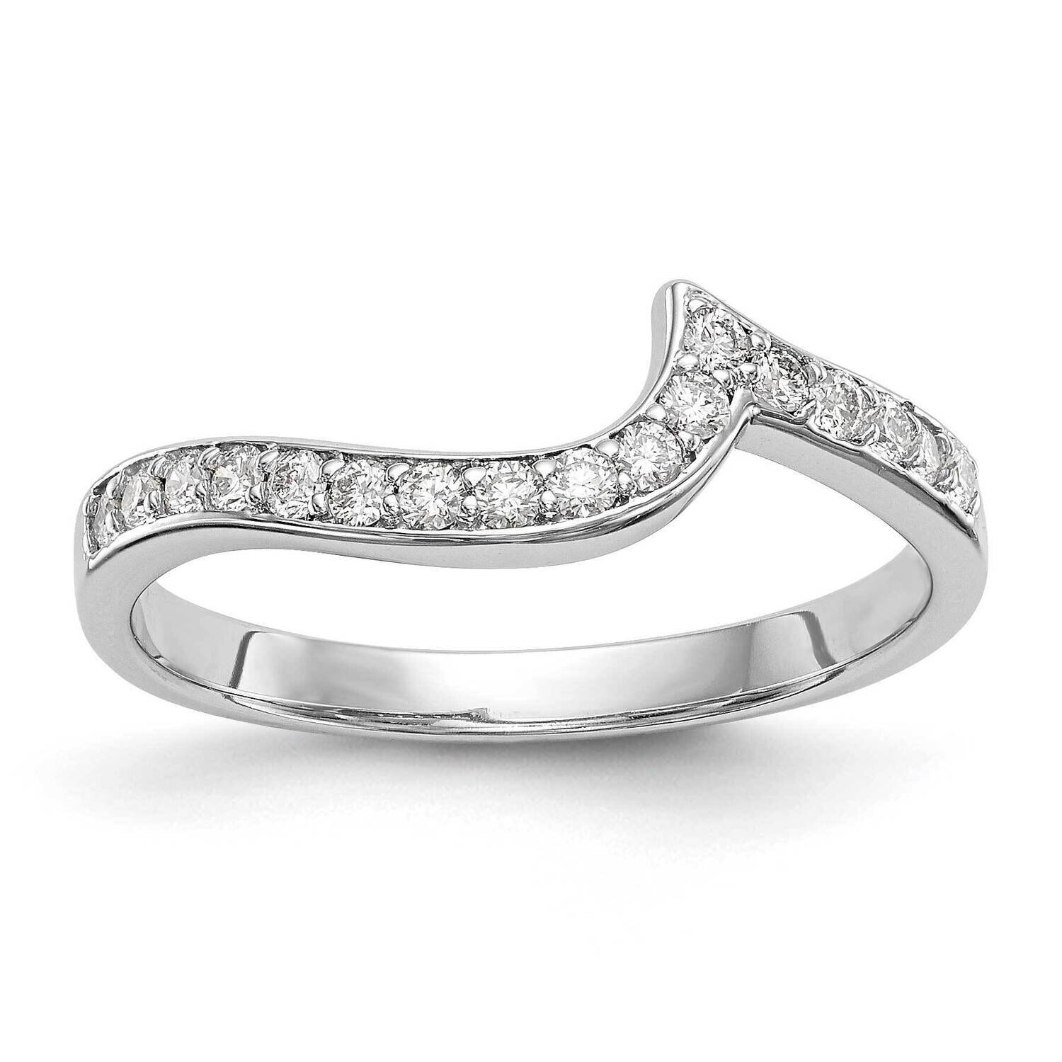 Diamond Wedding Band 14k White Gold RM2402B-019-WAA, MPN: RM2402B-019-WAA, 883957796093