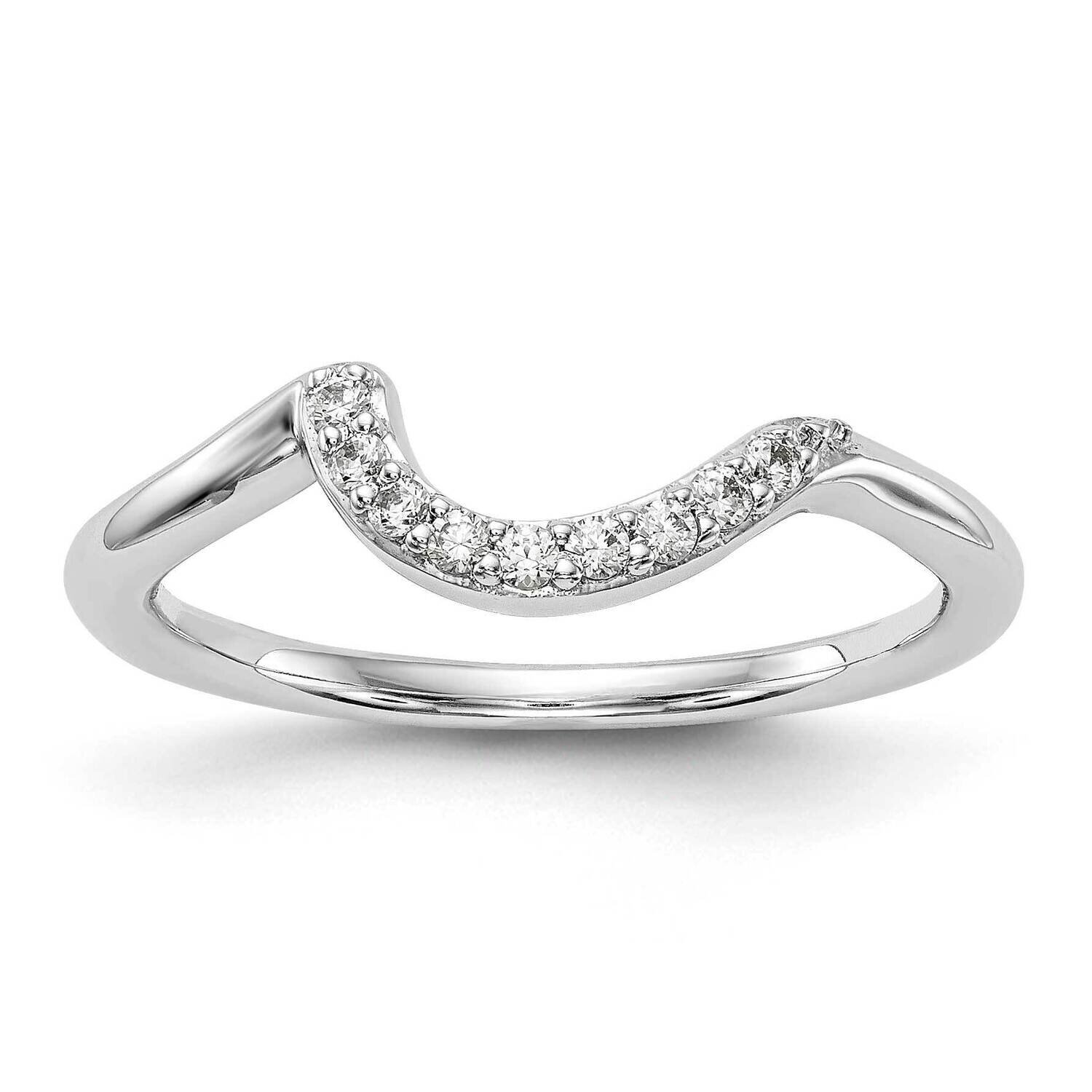 Diamond Wedding Band 14k White Gold RM2444B-009-WAA