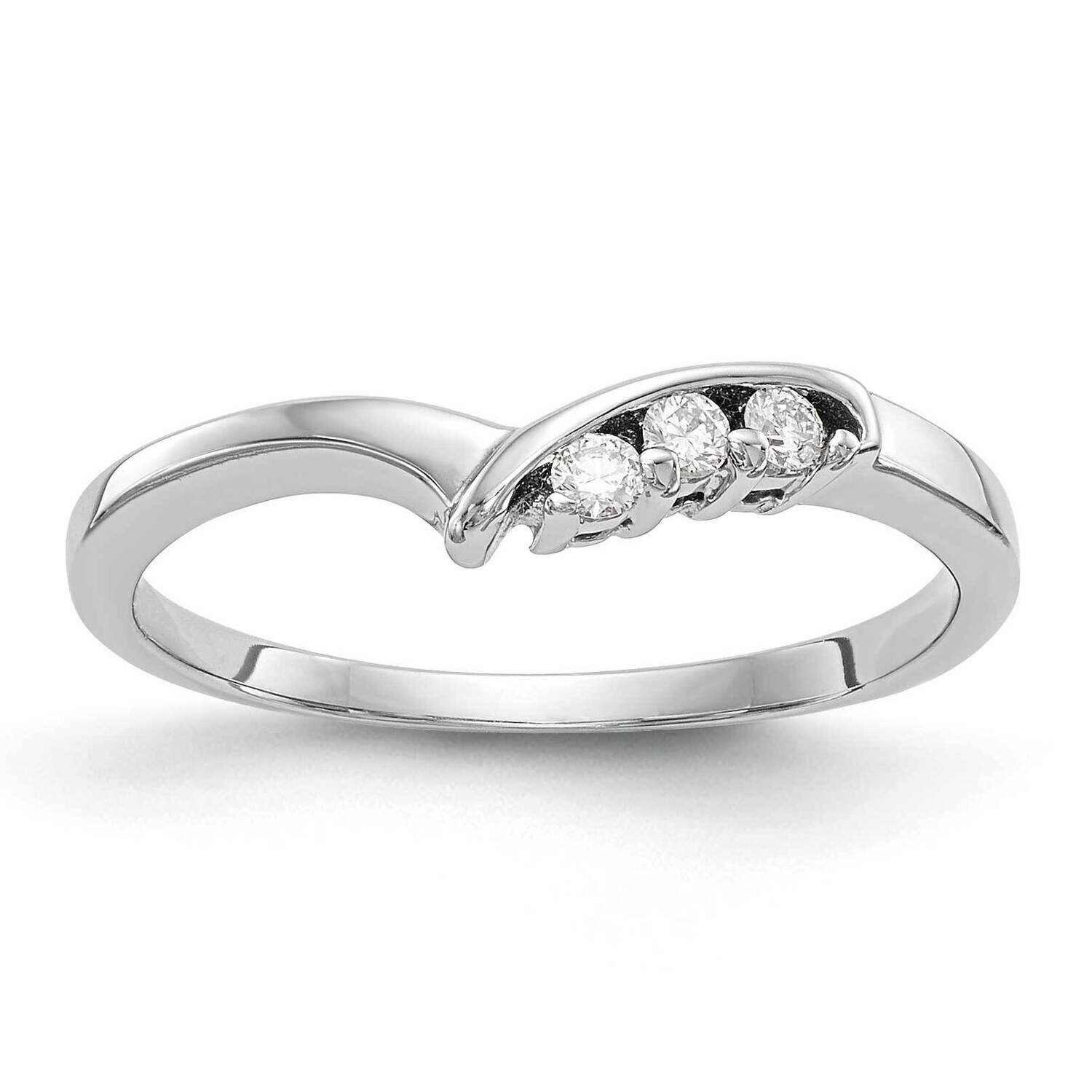 Diamond Wedding Band 14k White Gold RM2511B-006-WAA, MPN: RM2511B-006-WAA,