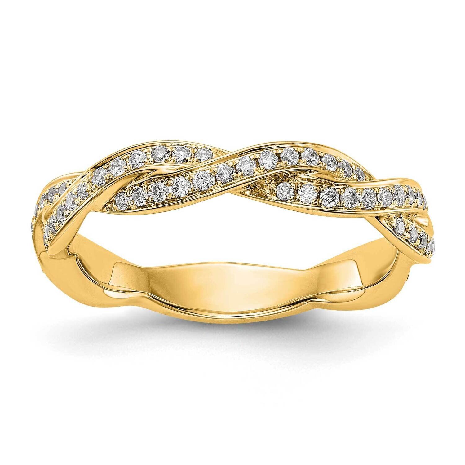Diamond Wedding Band 14k Yellow Gold RM2577B-036-YAA, MPN: RM2577B-036-YAA,