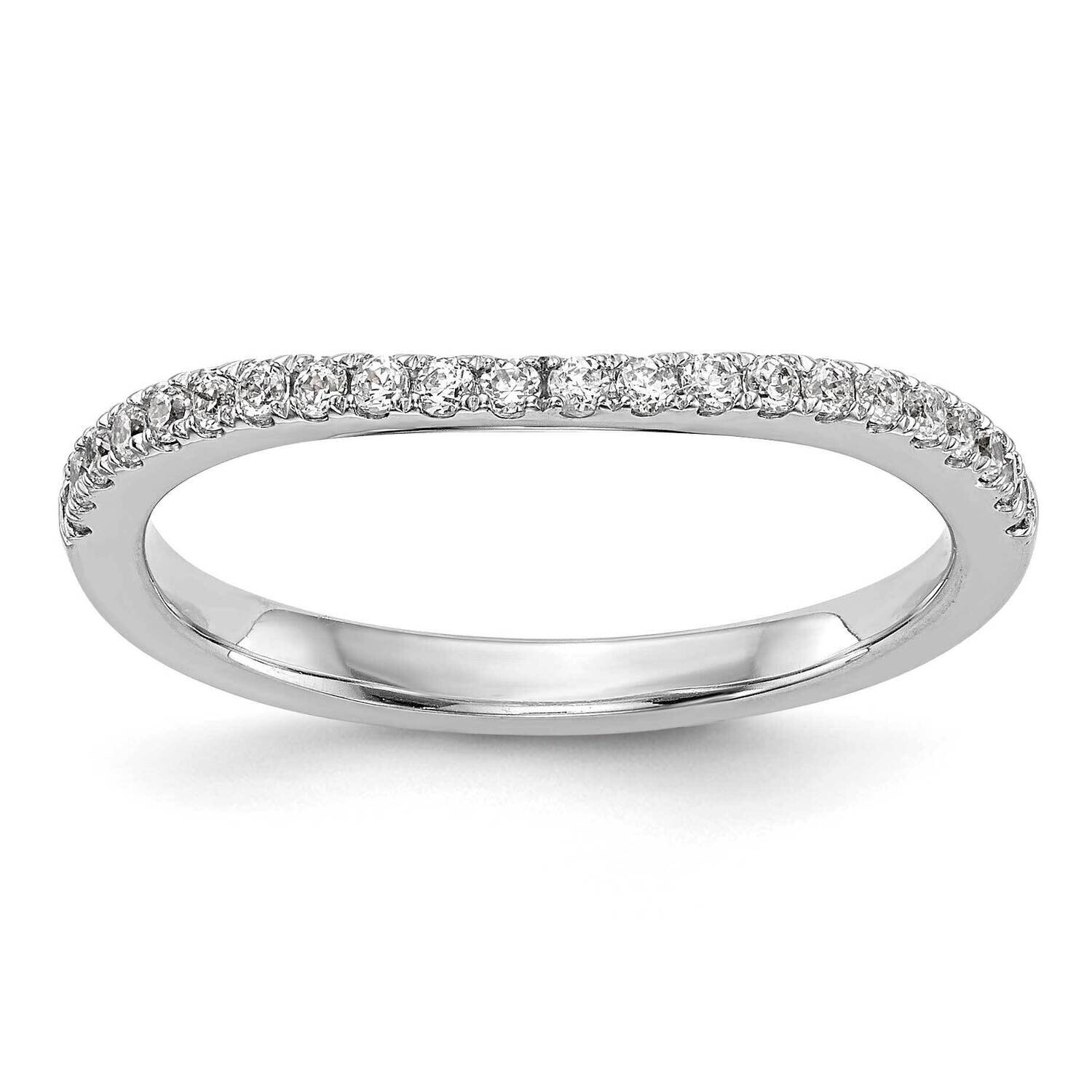 Diamond Wedding Band 14k White Gold RM2591B-015-WAA, MPN: RM2591B-015-WAA, 883957321820