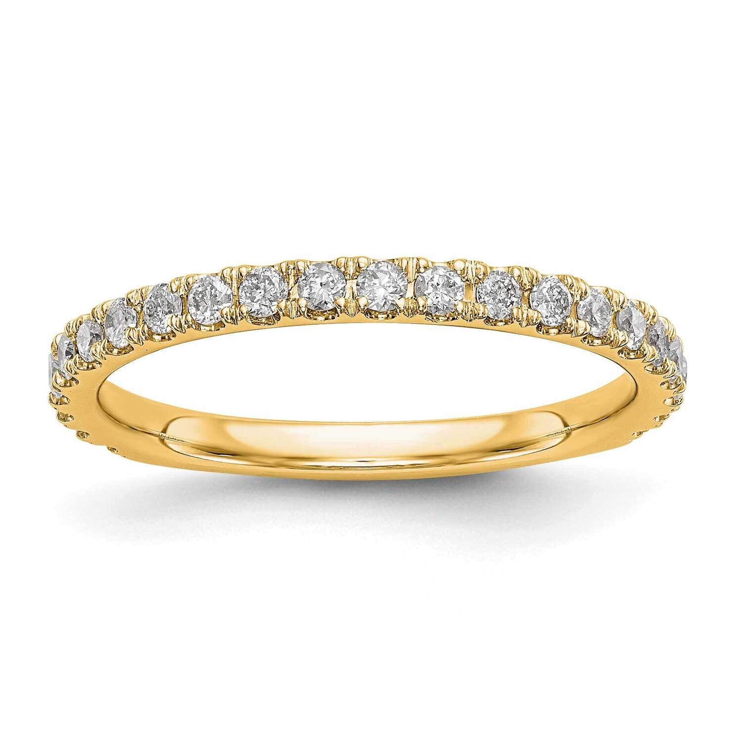 Diamond Wedding Band 14k Yellow Gold RM2606B-040-YAA