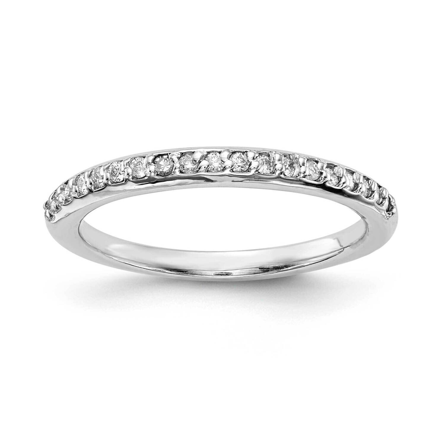 Diamond Wedding Band 14k White Gold RM2638B-015-WAA, MPN: RM2638B-015-WAA,