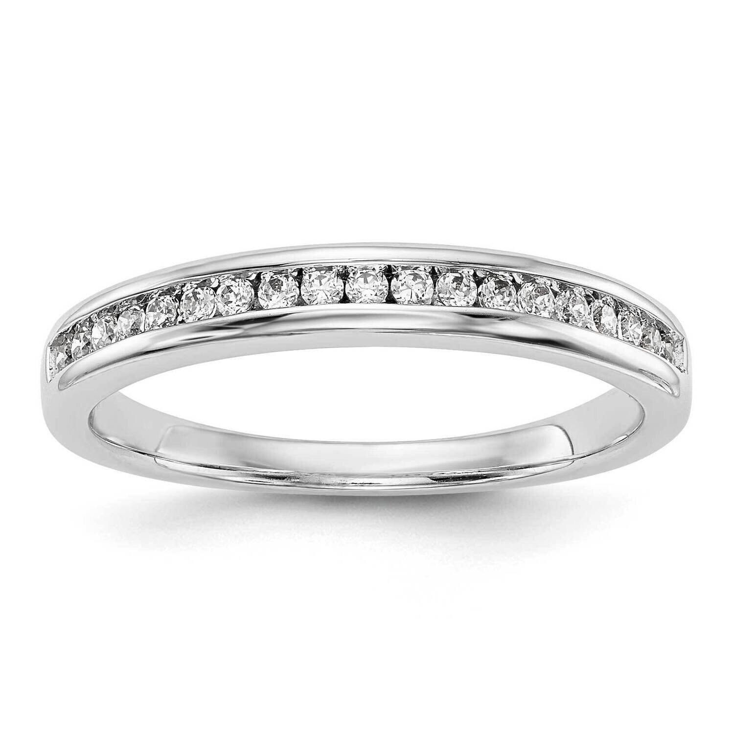 Diamond Wedding Band 14k White Gold RM2660B-019-WAA, MPN: RM2660B-019-WAA, 883957864624