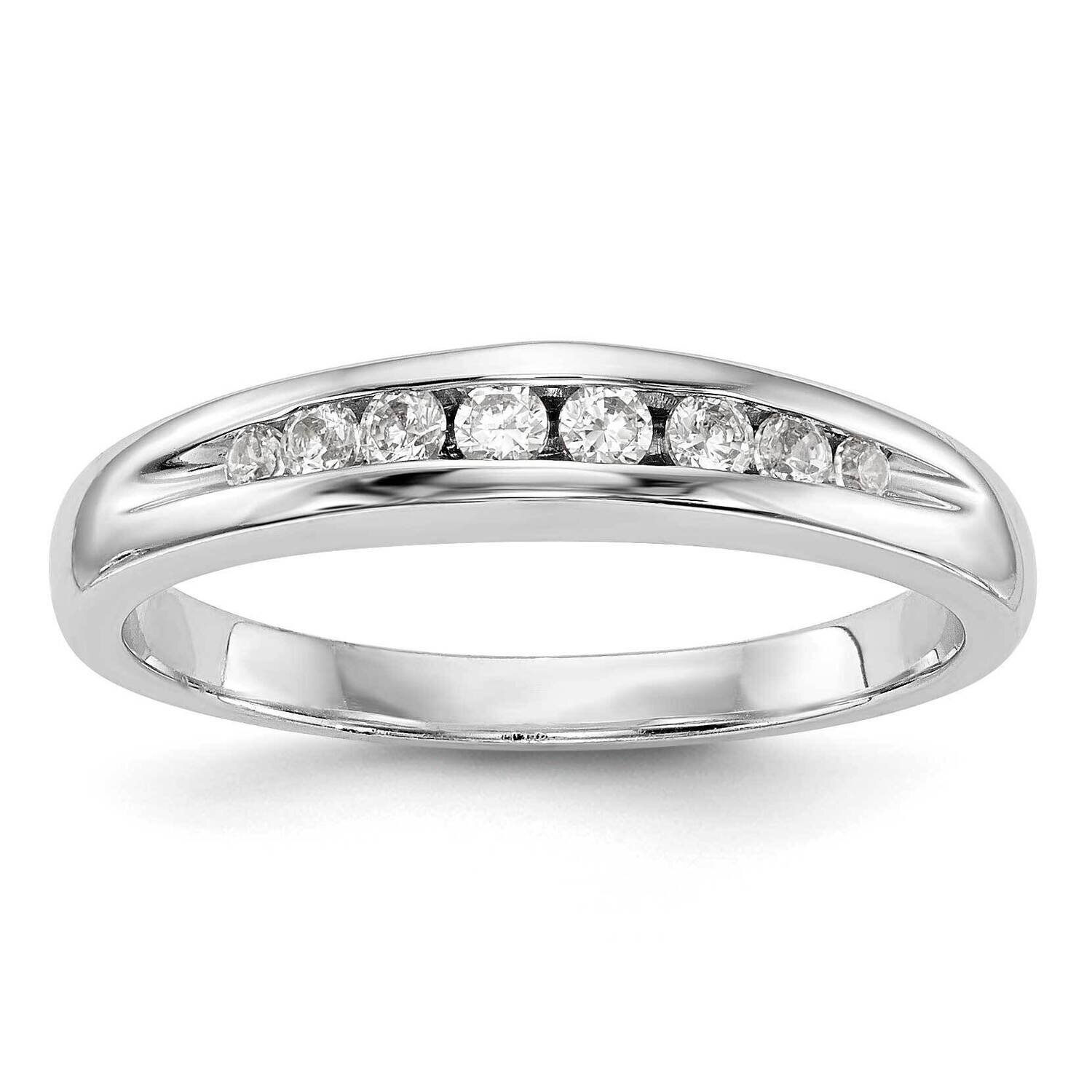 Diamond Wedding Band 14k White Gold RM2662B-020-WAA, MPN: RM2662B-020-WAA,