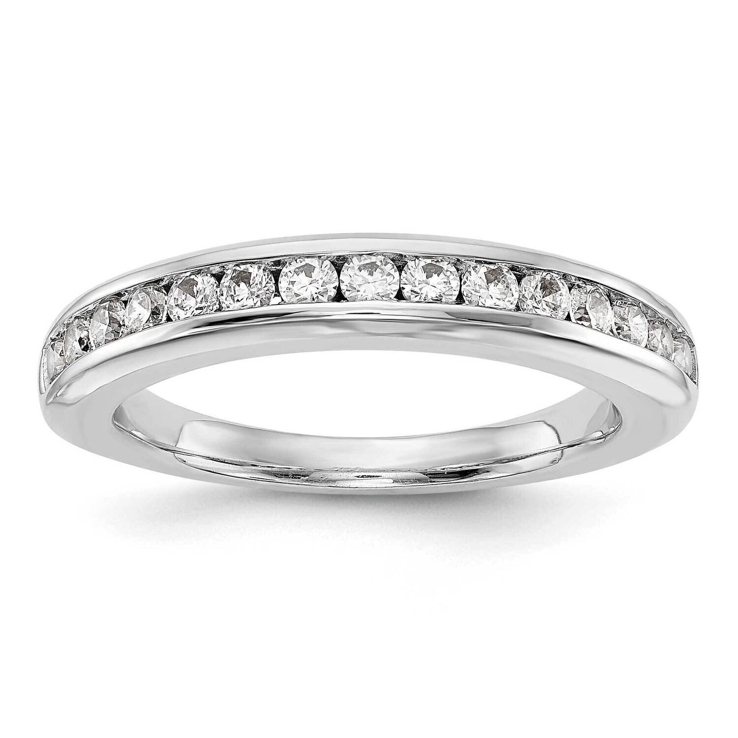 Diamond Wedding Band 14k White Gold RM2663B-053-WAA, MPN: RM2663B-053-WAA, 883957798318