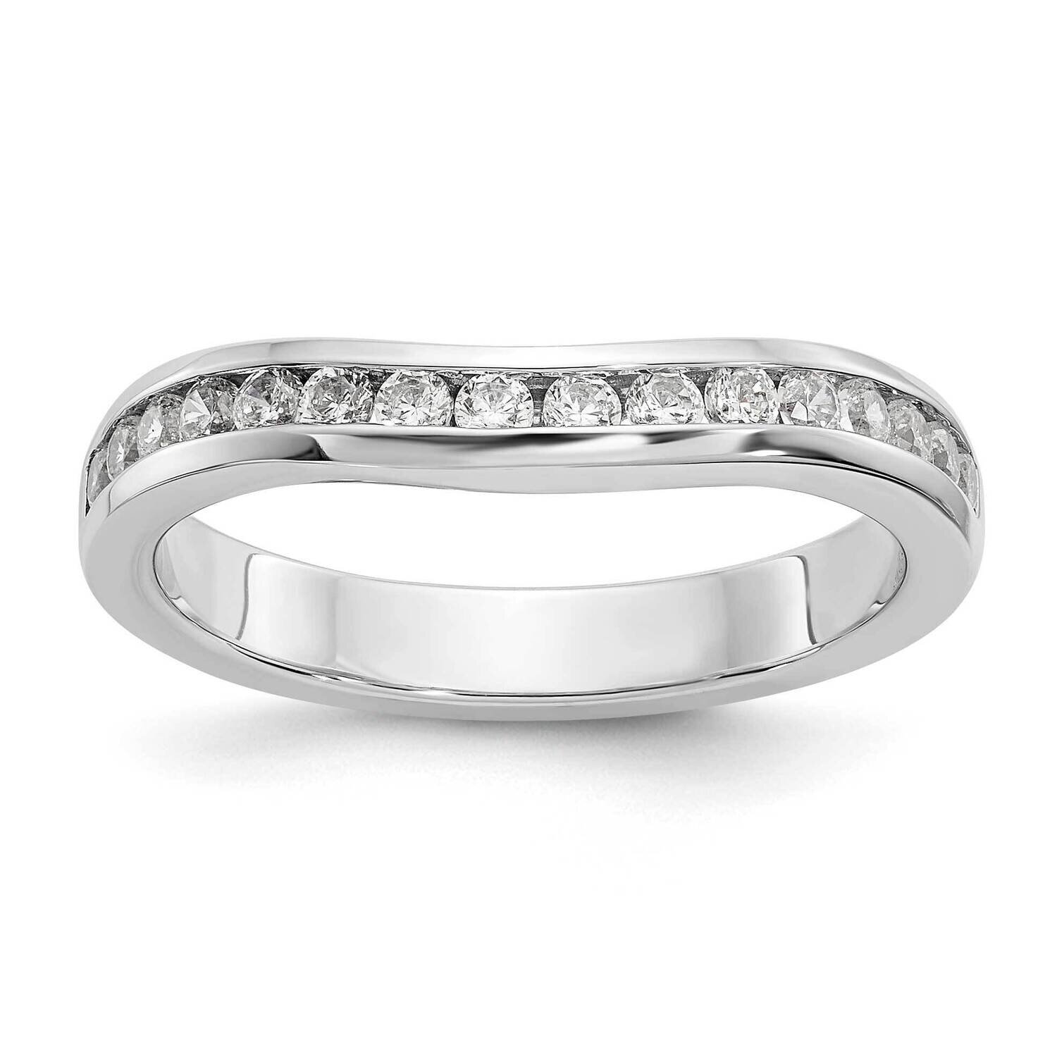 Diamond Wedding Band 14k White Gold RM2677B-040-WAA, MPN: RM2677B-040-WAA,