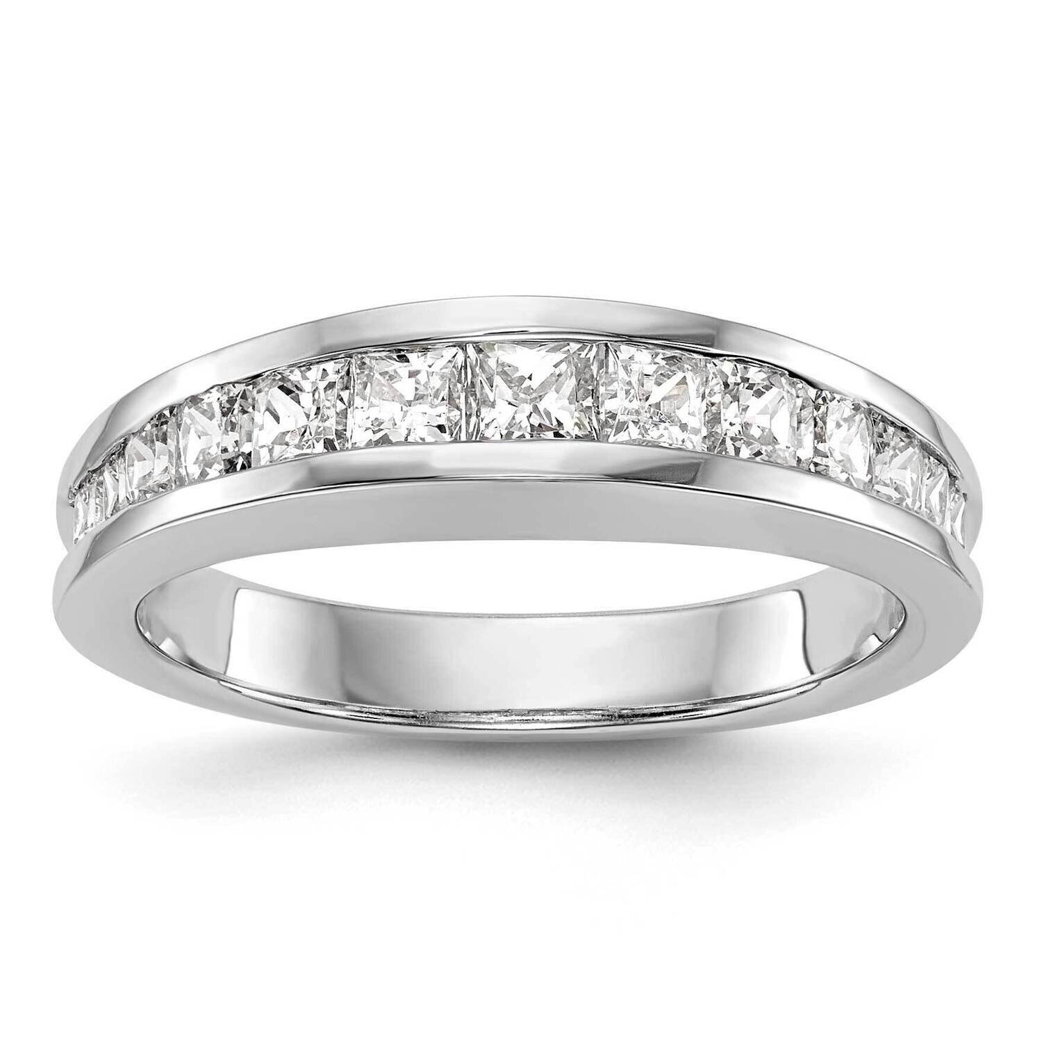Diamond Wedding Band 14k White Gold RM2689B-115-WAA, MPN: RM2689B-115-WAA,