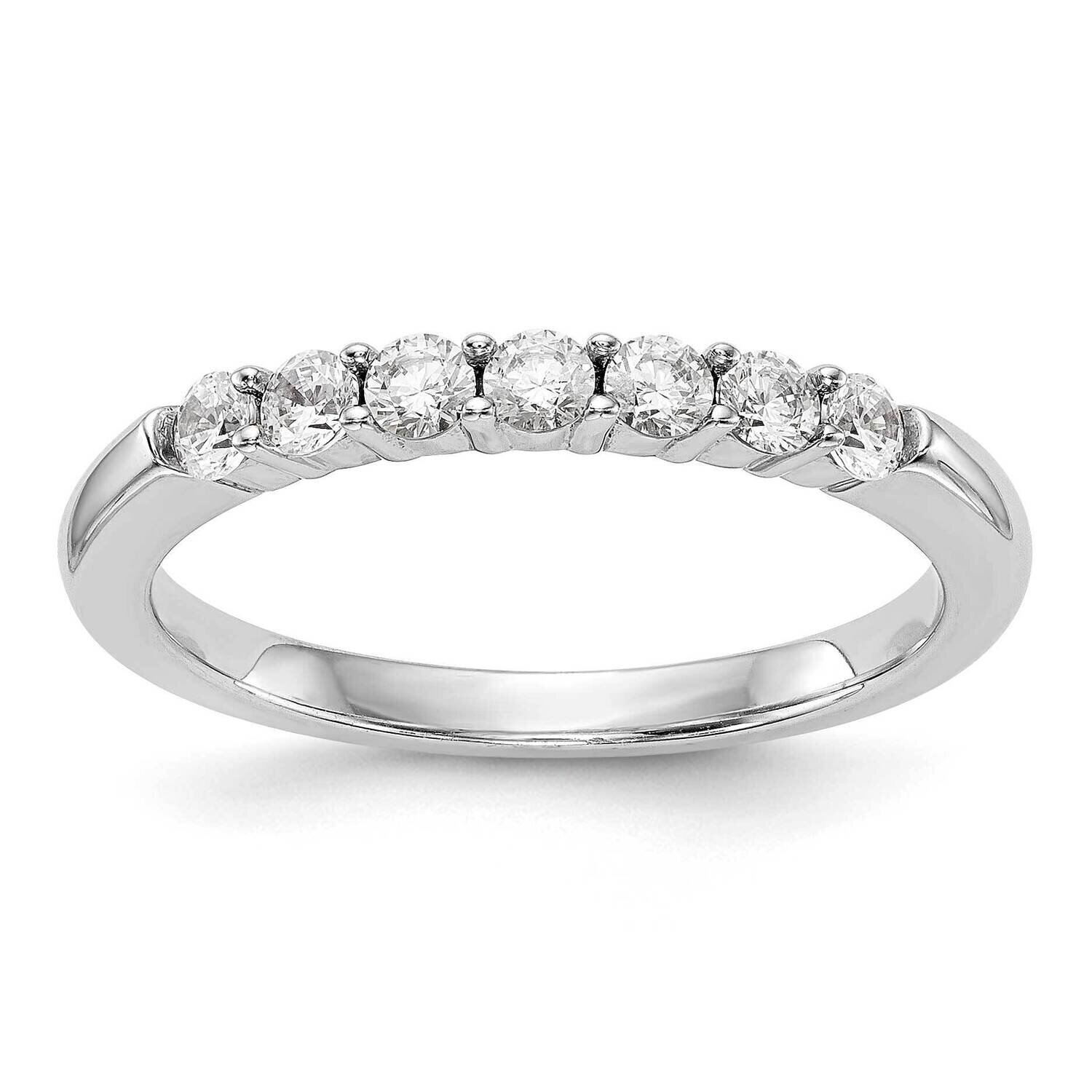 Diamond Wedding Band 14k White Gold RM2754B-049-WAA