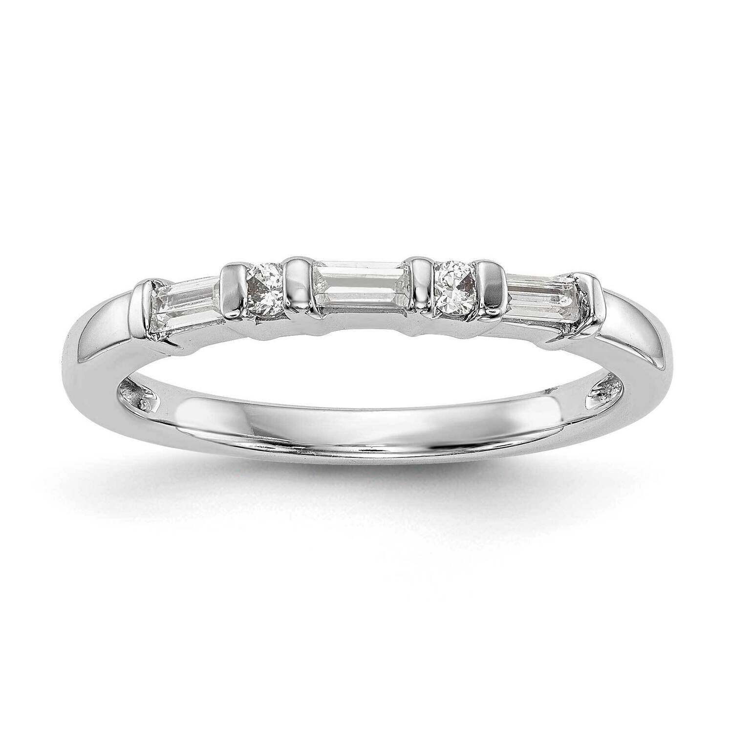 Diamond Wedding Band 14k White Gold RM2768B-027-WAA, MPN: RM2768B-027-WAA,
