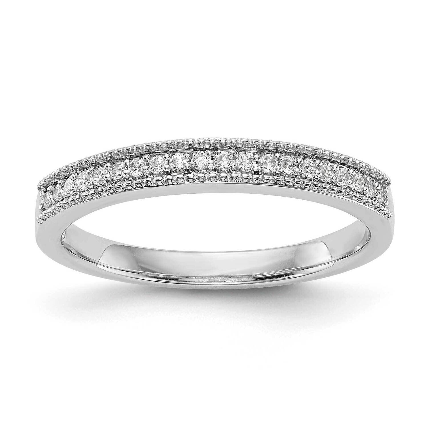 Diamond Wedding Band 14k White Gold RM2858B-012-WAA