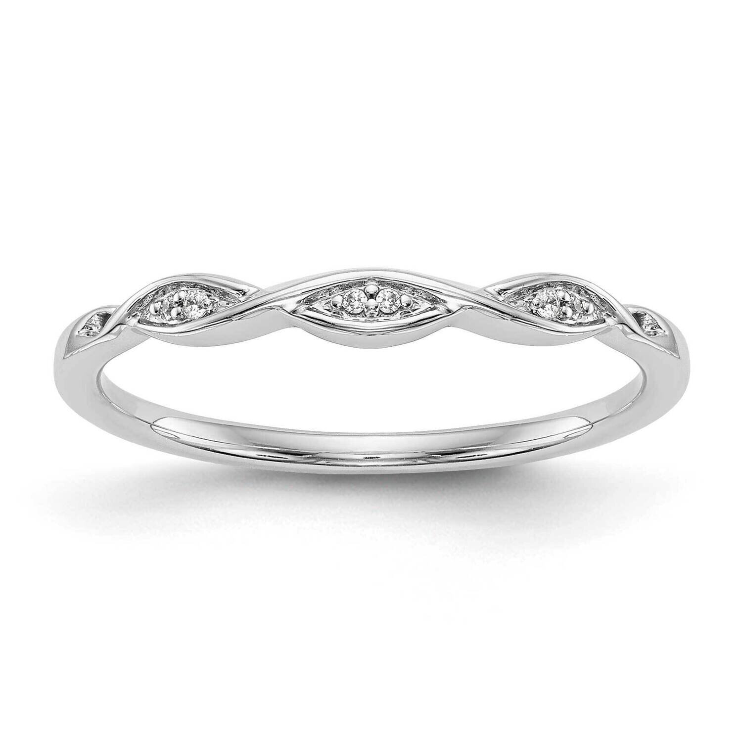 Diamond Wedding Band 14k White Gold RM2890B-002-WAA, MPN: RM2890B-002-WAA,