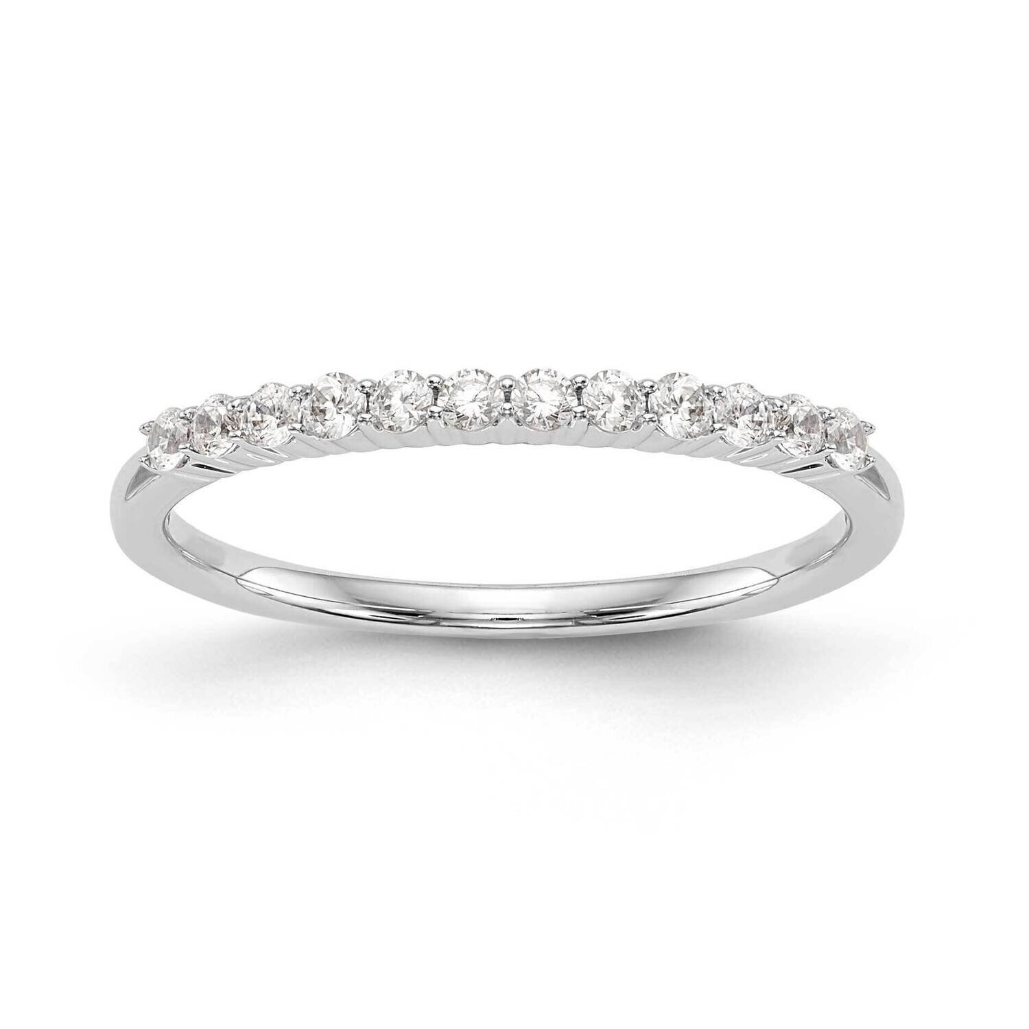 Diamond Wedding Band 14k White Gold RM2938B-027-WAA, MPN: RM2938B-027-WAA,