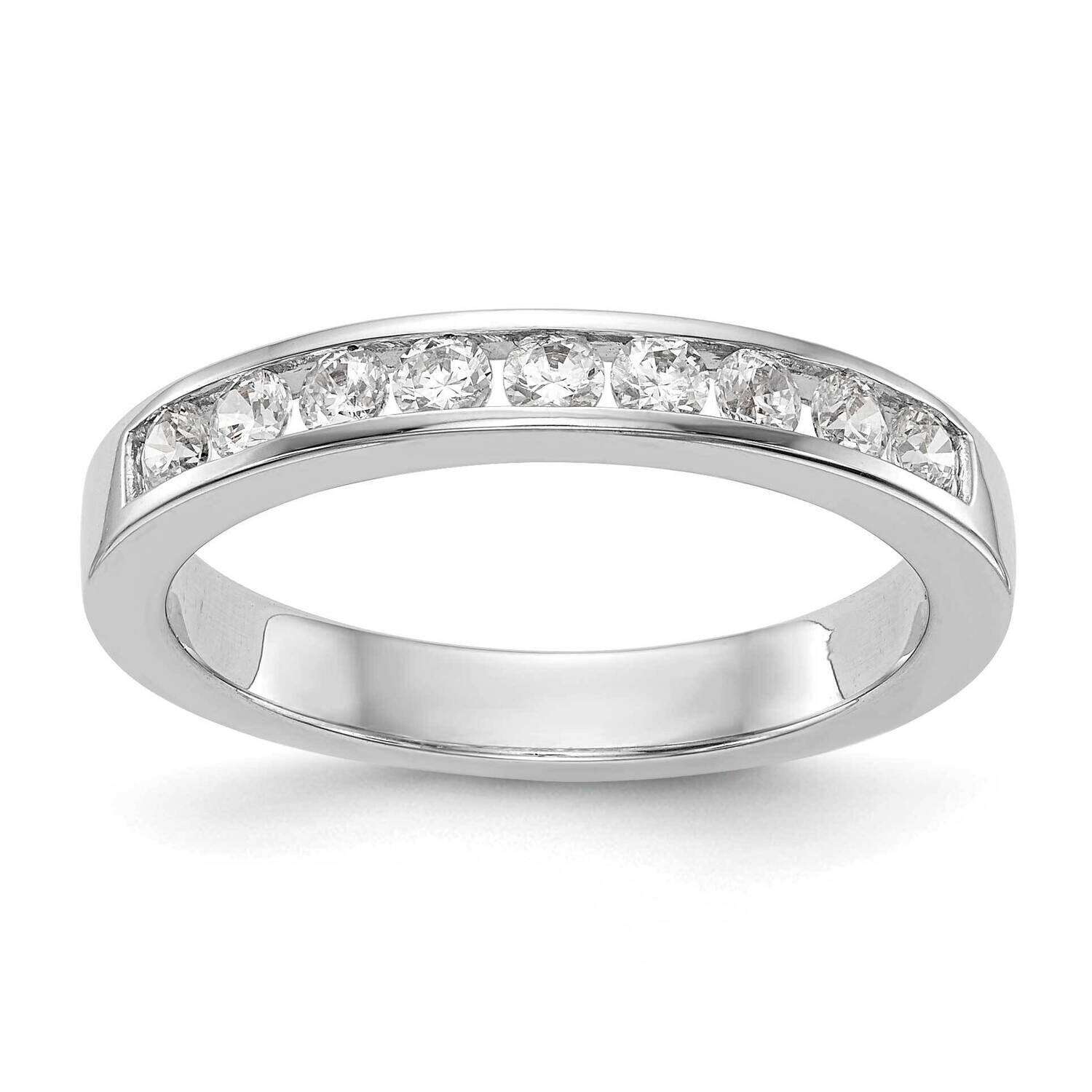 Diamond Wedding Band 14k White Gold RM2980B-052-WAA