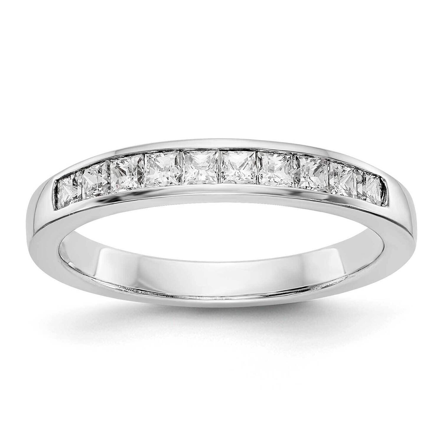 Diamond Wedding Band 14k White Gold RM3007B-050-WAA, MPN: RM3007B-050-WAA,