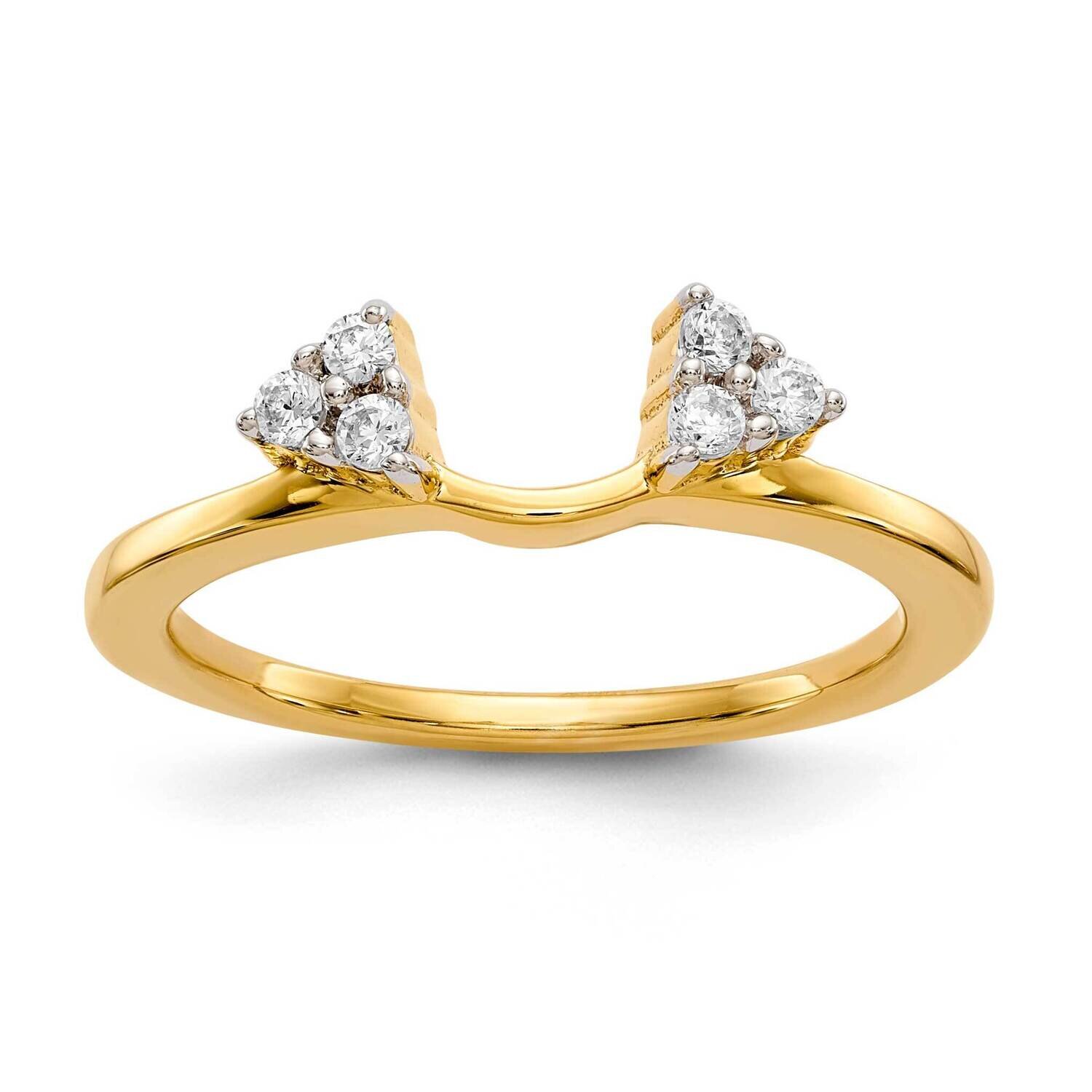 Diamond Wrap 14k Gold RM3065B-015-YAA, MPN: RM3065B-015-YAA, 883957802015
