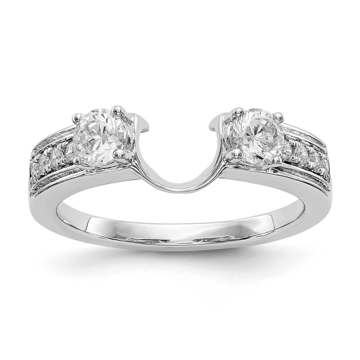 Diamond Wrap 14k White Gold RM3068B-058-WAA, MPN: RM3068B-058-WAA,