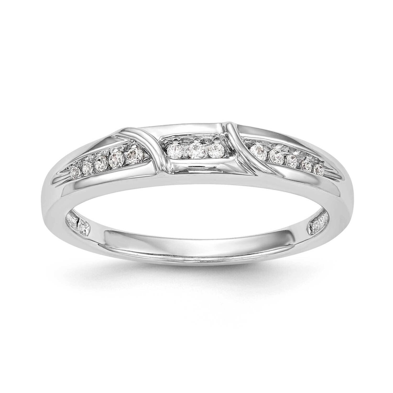 Complete Diamond Trio Men&#39;s Wedding Band 14k White Gold RM3163B-G-009-WAA, MPN: RM3163B-G-009-WAA,