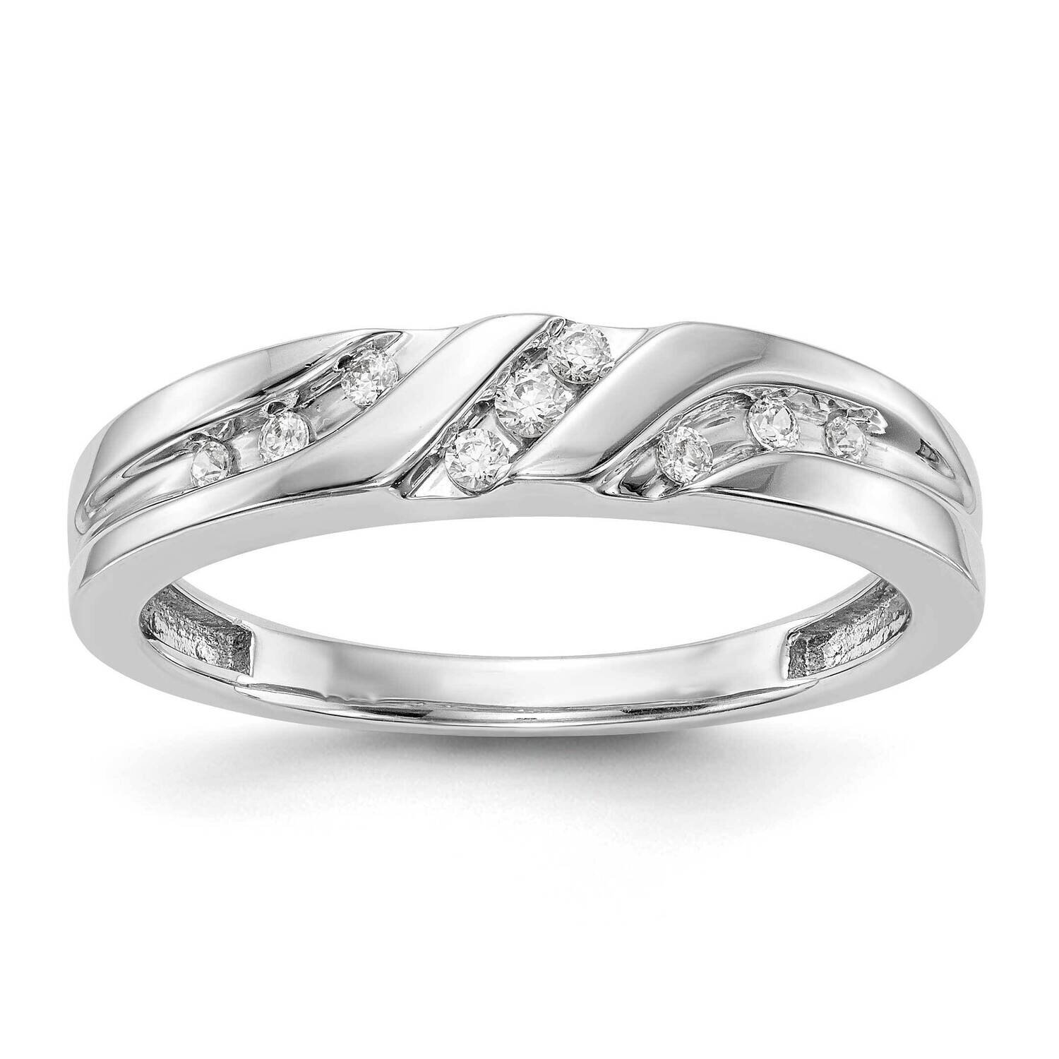 Complete Diamond Trio Men&#39;s Wedding Band 14k White Gold RM3166B-G-014-WAA, MPN: RM3166B-G-014-WAA,