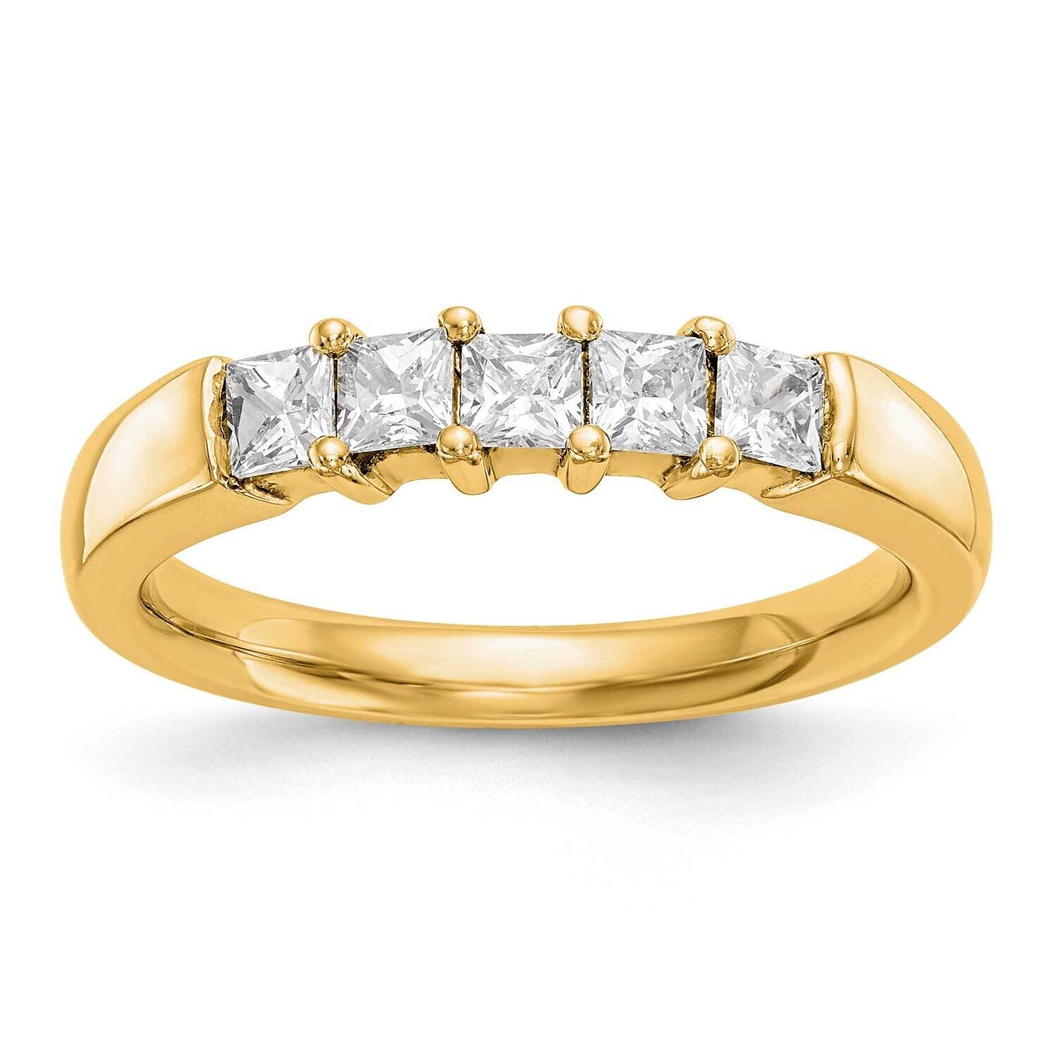 5-Stone Diamond Band 14k Yellow Gold RM3177B-093-YAA