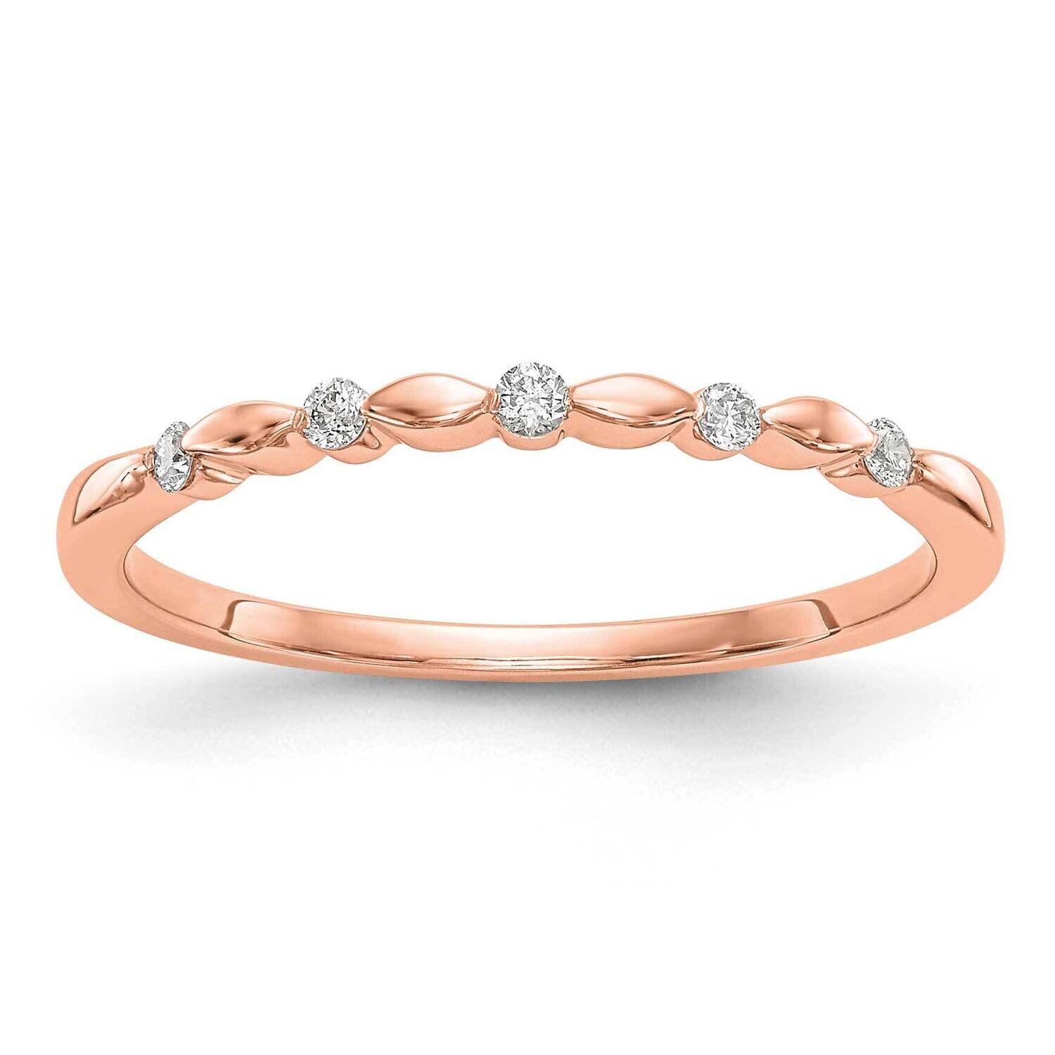 Diamond Band 14k Rose Gold RM3221B-008-RAA, MPN: RM3221B-008-RAA,