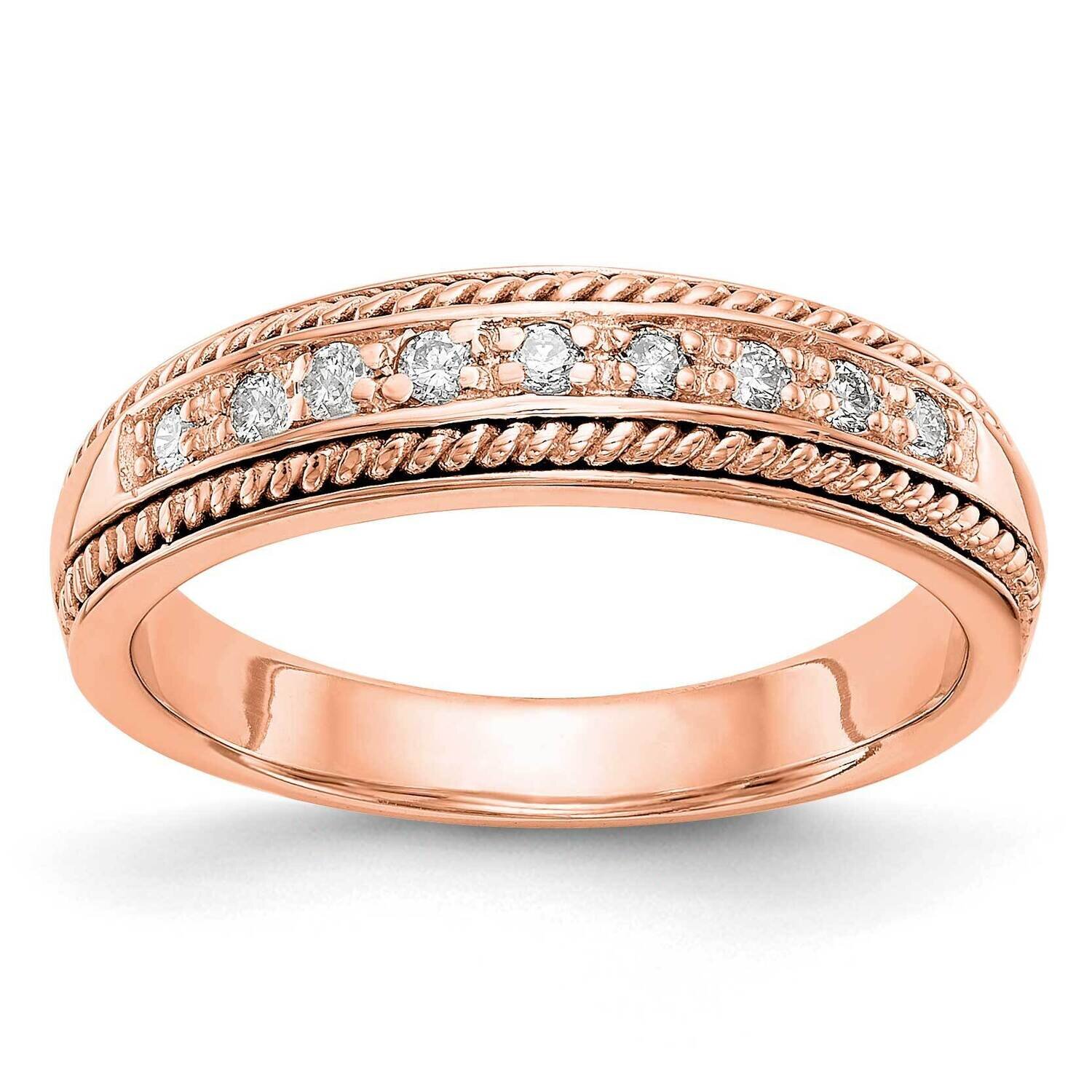 Diamond Band 14k Rose Gold RM3350B-014-RAA, MPN: RM3350B-014-RAA,