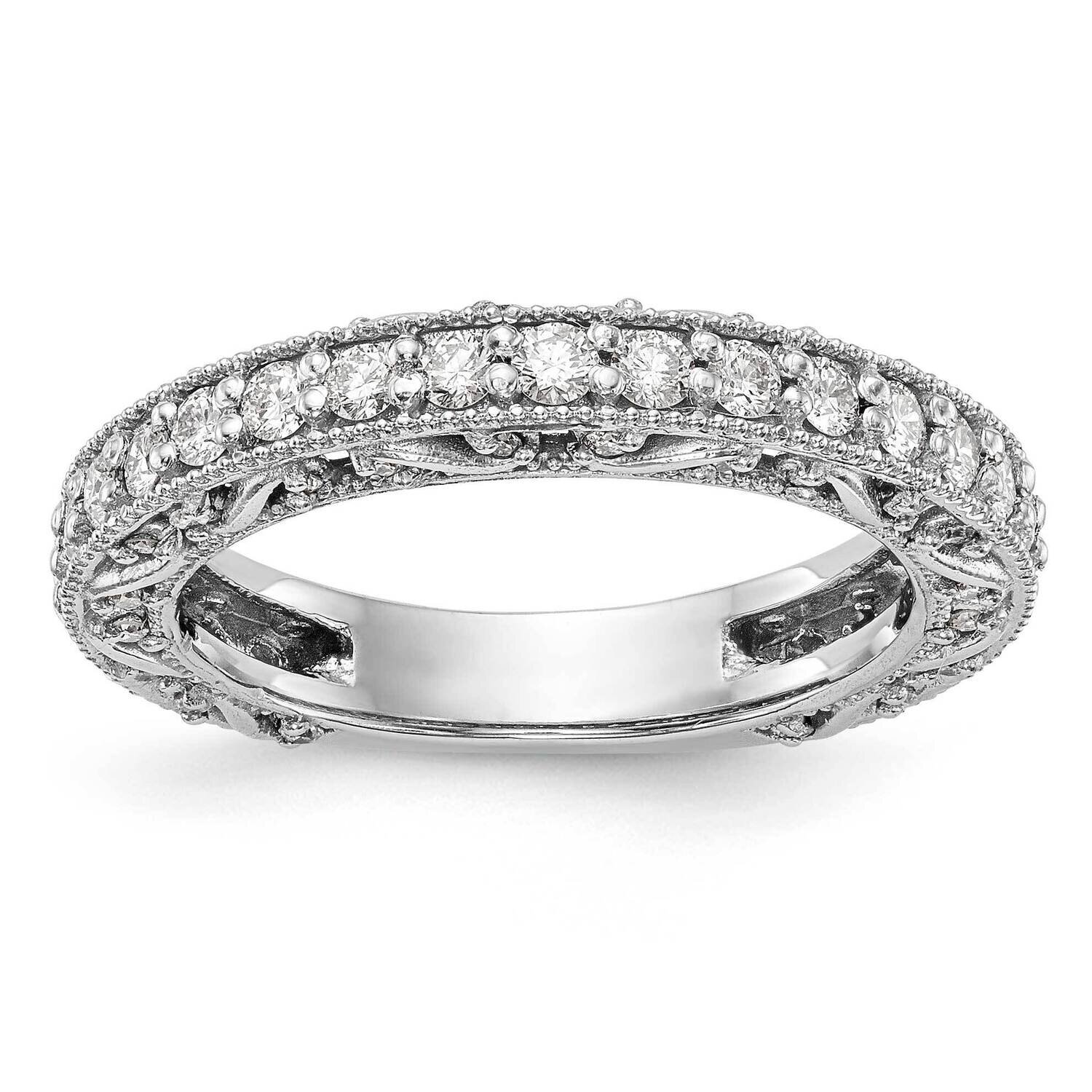 Diamond Band 14k White Gold RM3356B-095-WAA, MPN: RM3356B-095-WAA,