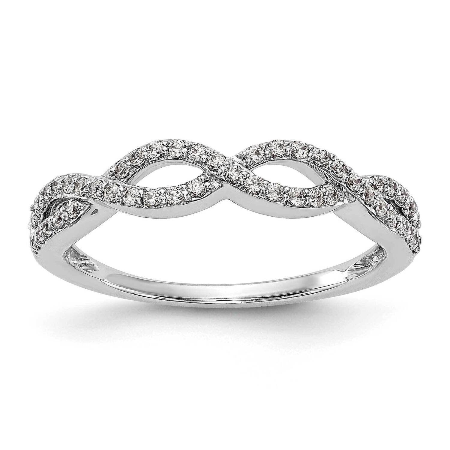 Diamond Band 14k White Gold RM3384B-025-WAA, MPN: RM3384B-025-WAA, 883957865096