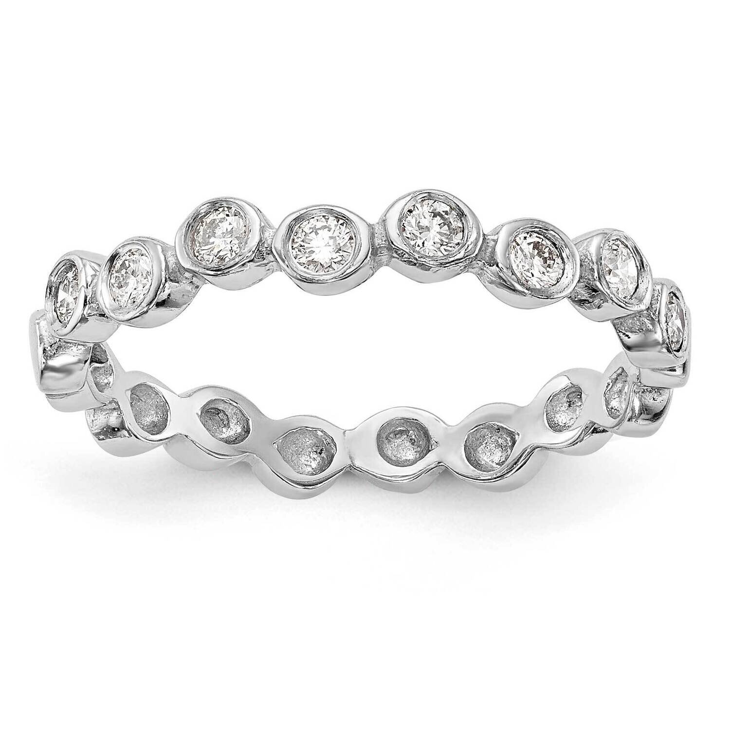 Diamond Band 14k White Gold RM3421B-024-WAA