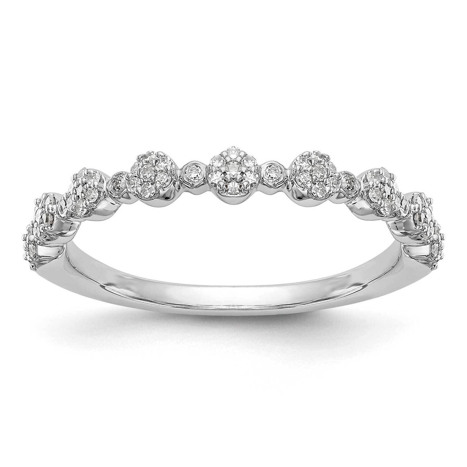 Diamond Band 14k White Gold RM3423B-024-WAA, MPN: RM3423B-024-WAA,