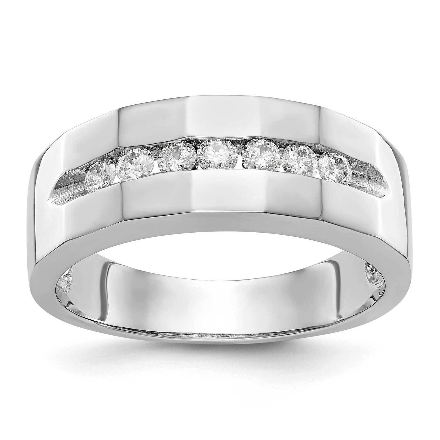 Diamond Men&#39;s Band 14k White Gold RM3465B-035-WAA, MPN: RM3465B-035-WAA, 196904148518