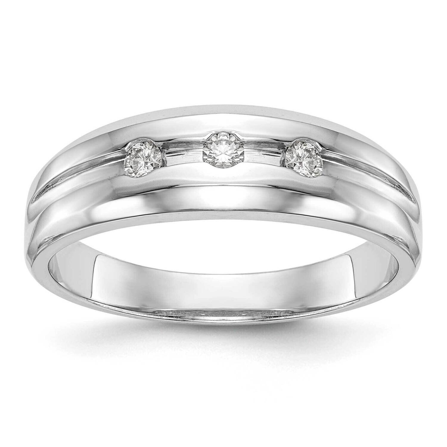 Diamond Men&#39;s Band 14k White Gold RM3477B-015-WAA, MPN: RM3477B-015-WAA, 196904148723